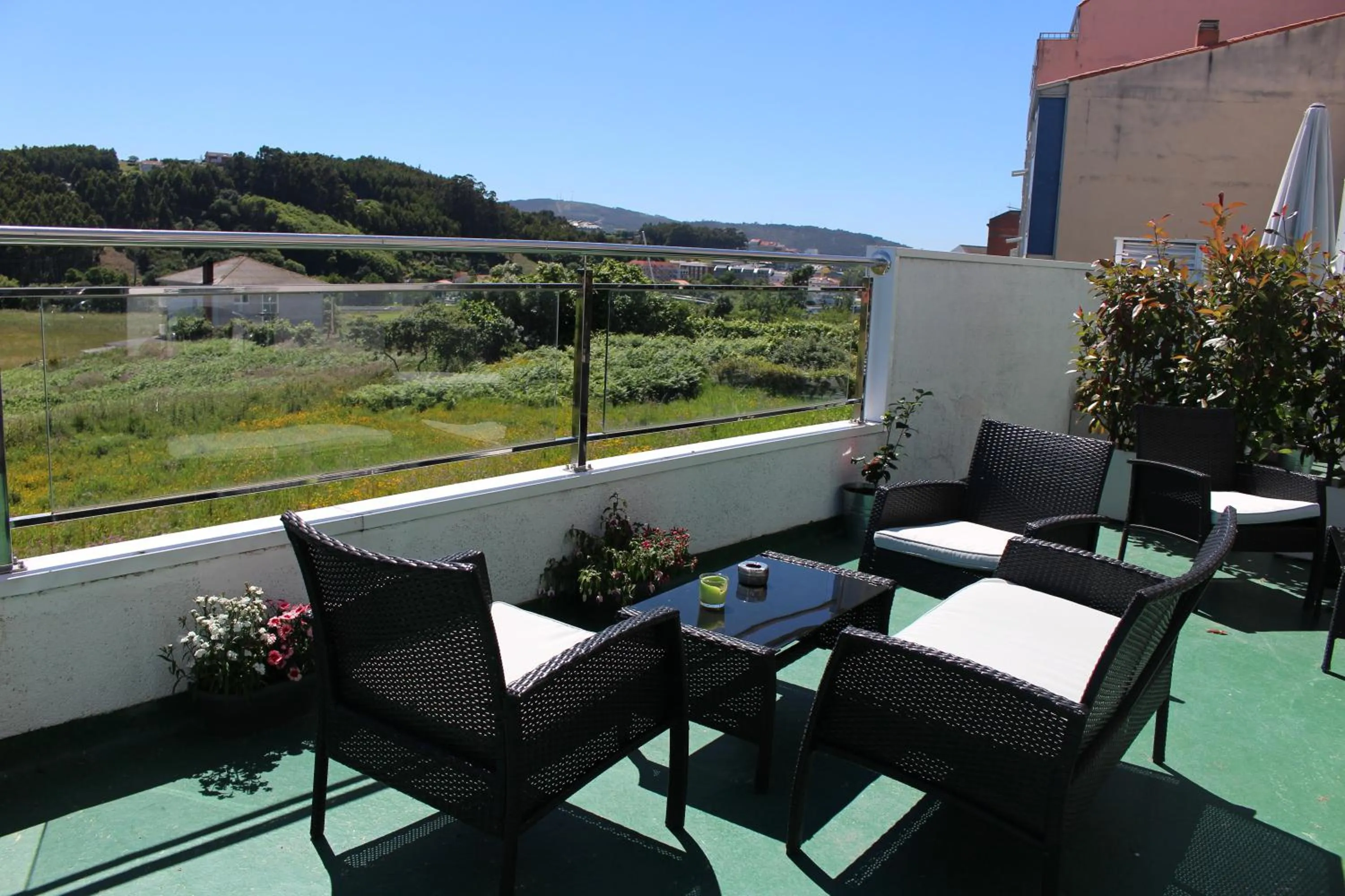 Balcony/Terrace in Hotel As Camelias