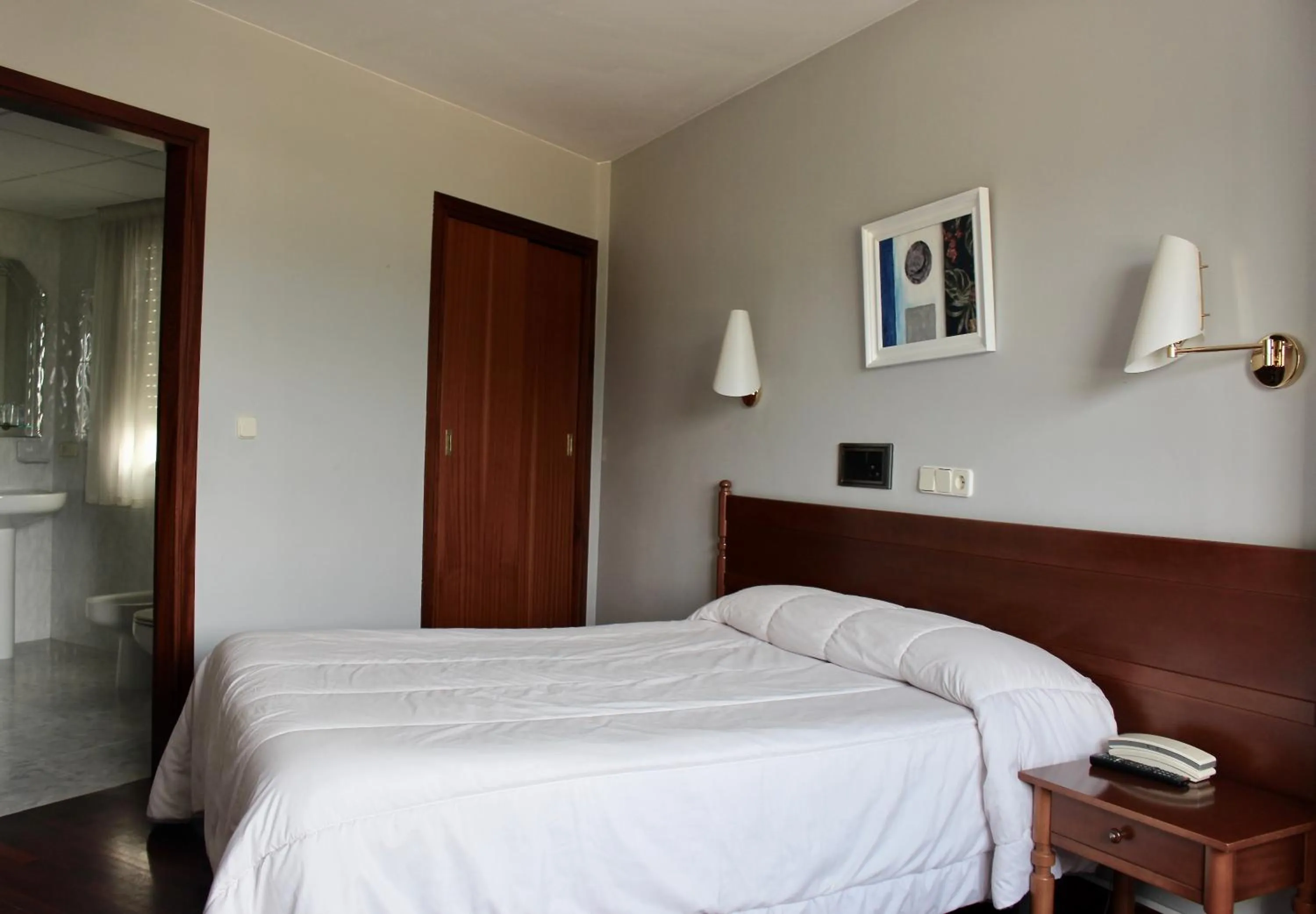 Bed in Hotel As Camelias