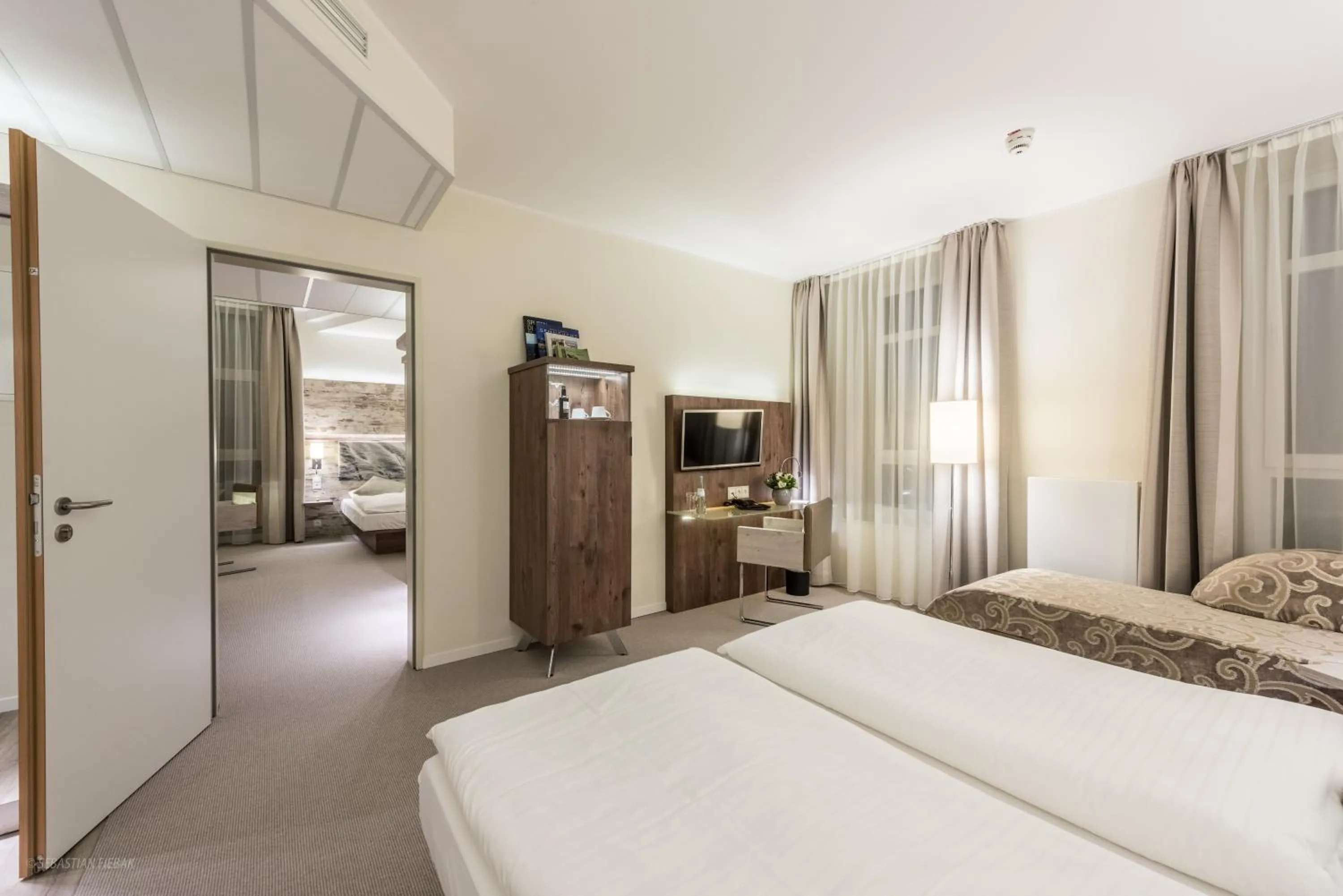 Bedroom, Bed in Arkadenhaus - Hotel Freiherr von Schwarzenberg