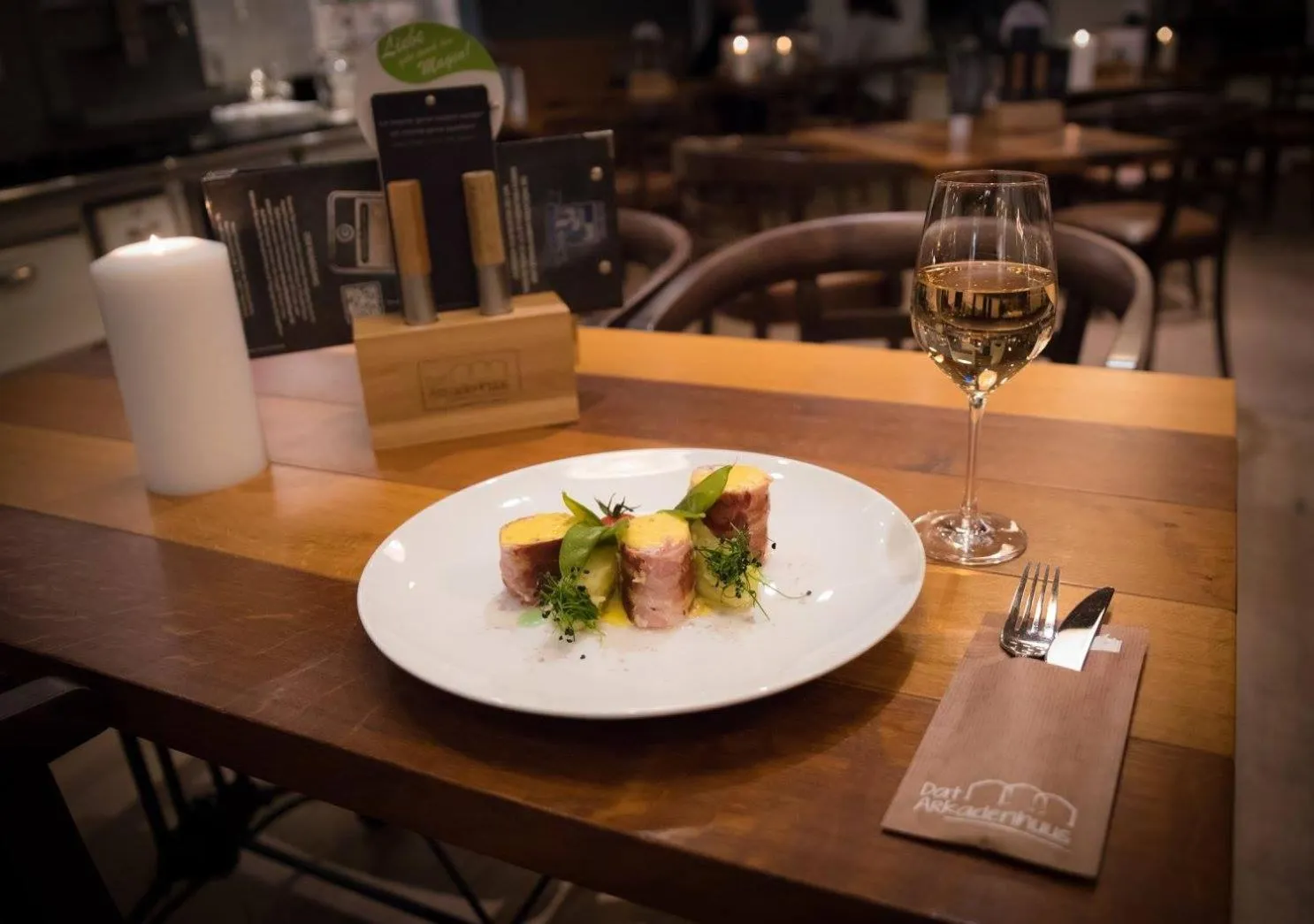Food close-up in Arkadenhaus - Hotel Freiherr von Schwarzenberg