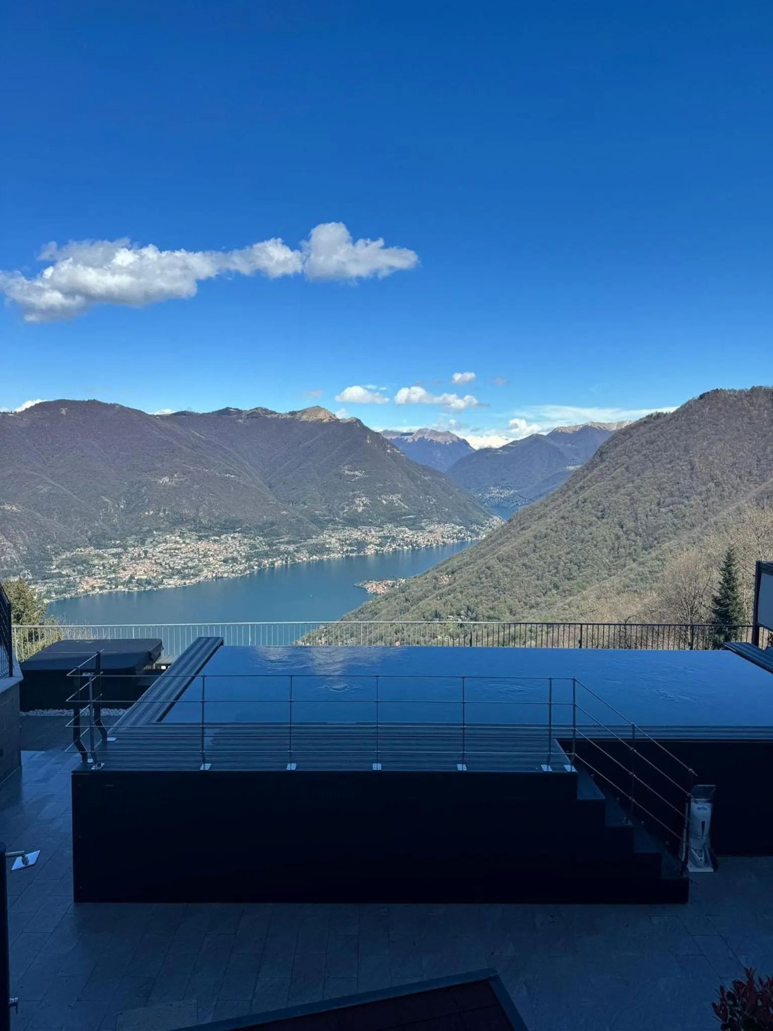 Balcony/Terrace in Hotel Paradiso Como