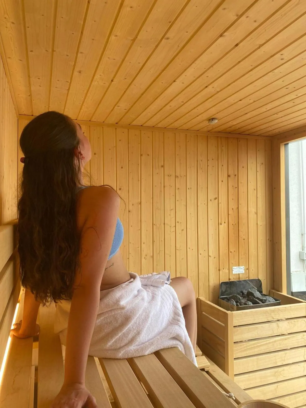 Sauna in Hotel Paradiso Como