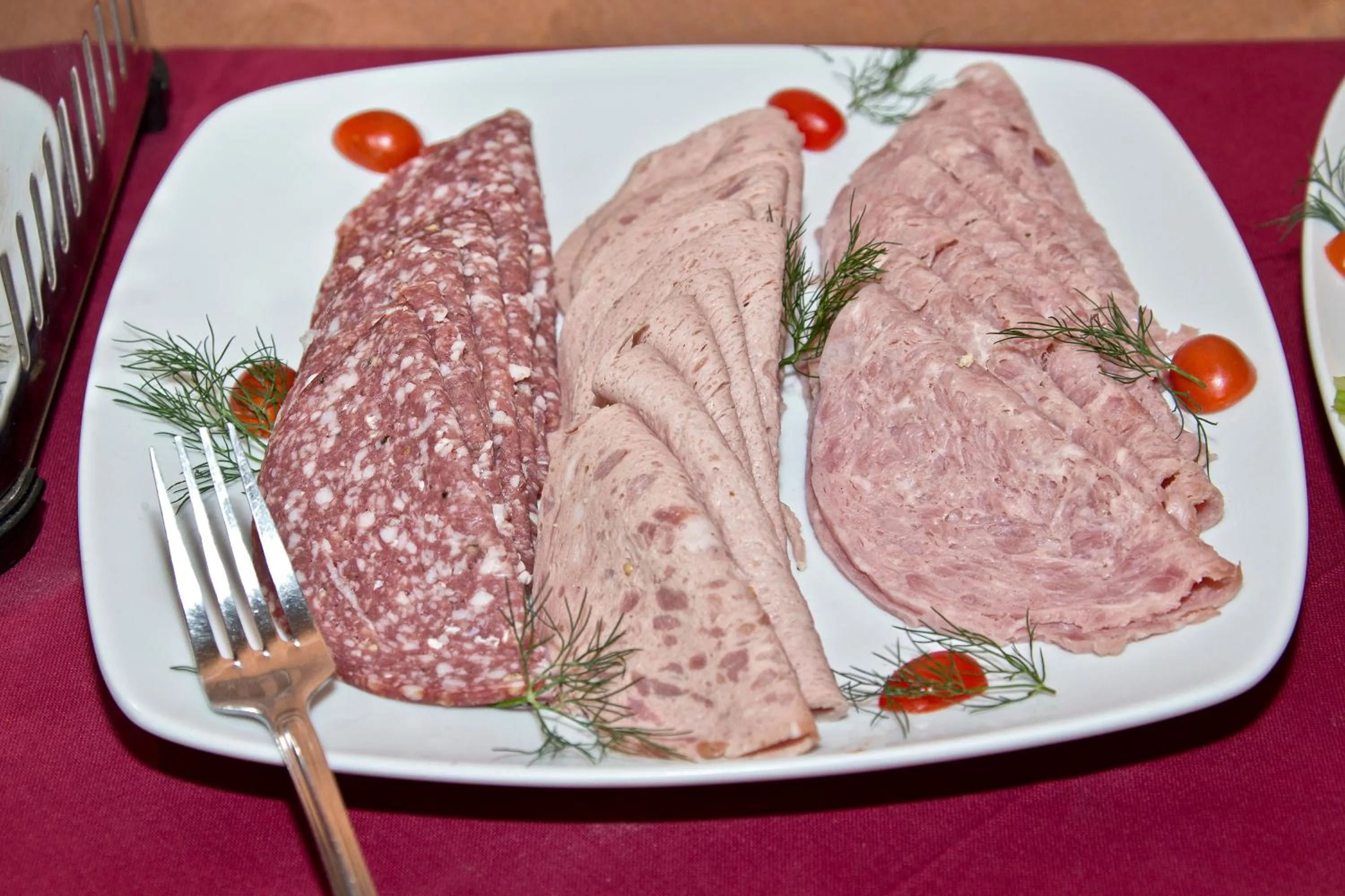 Continental breakfast in Bahnhof Hotel Aus