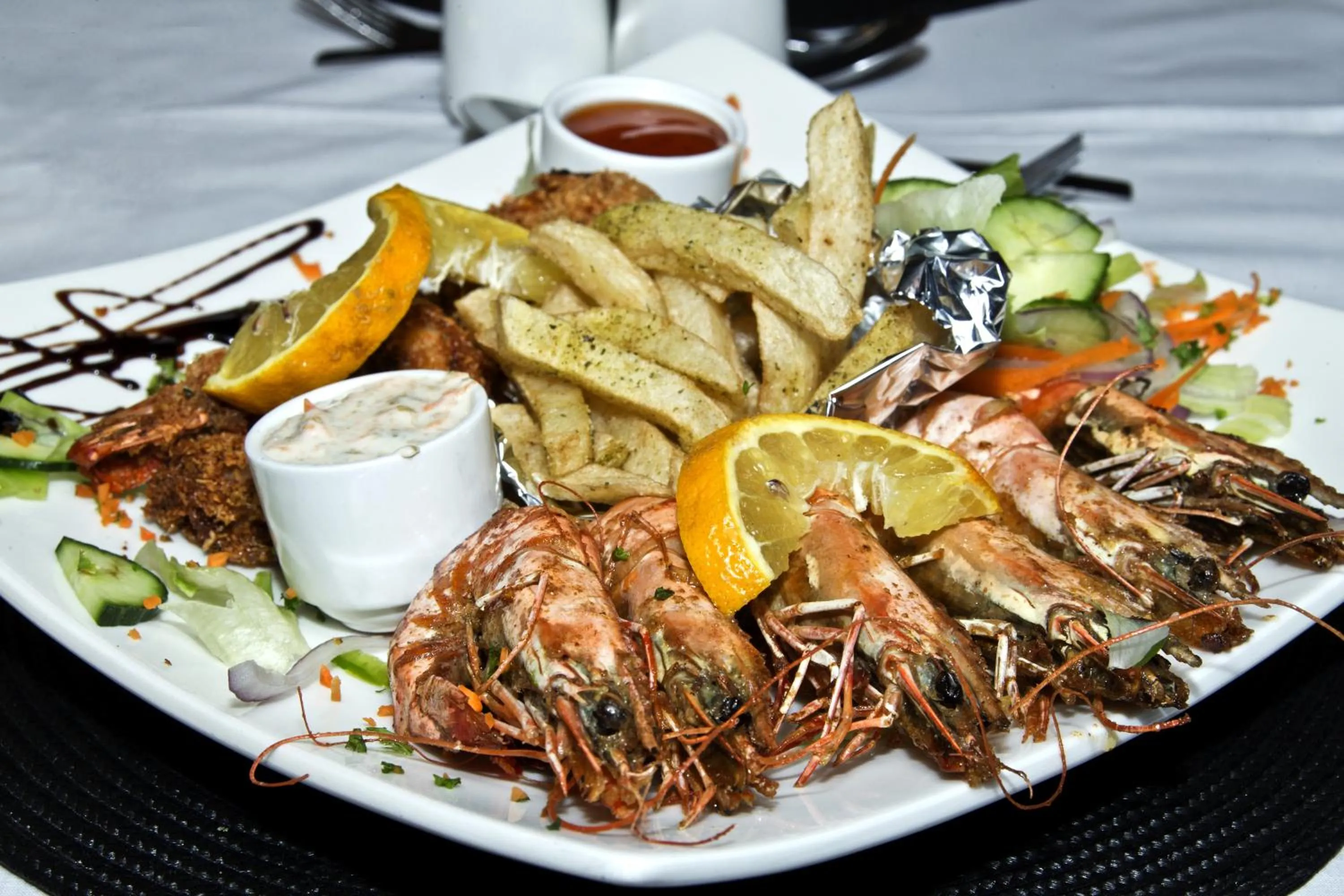 Food close-up in Bahnhof Hotel Aus
