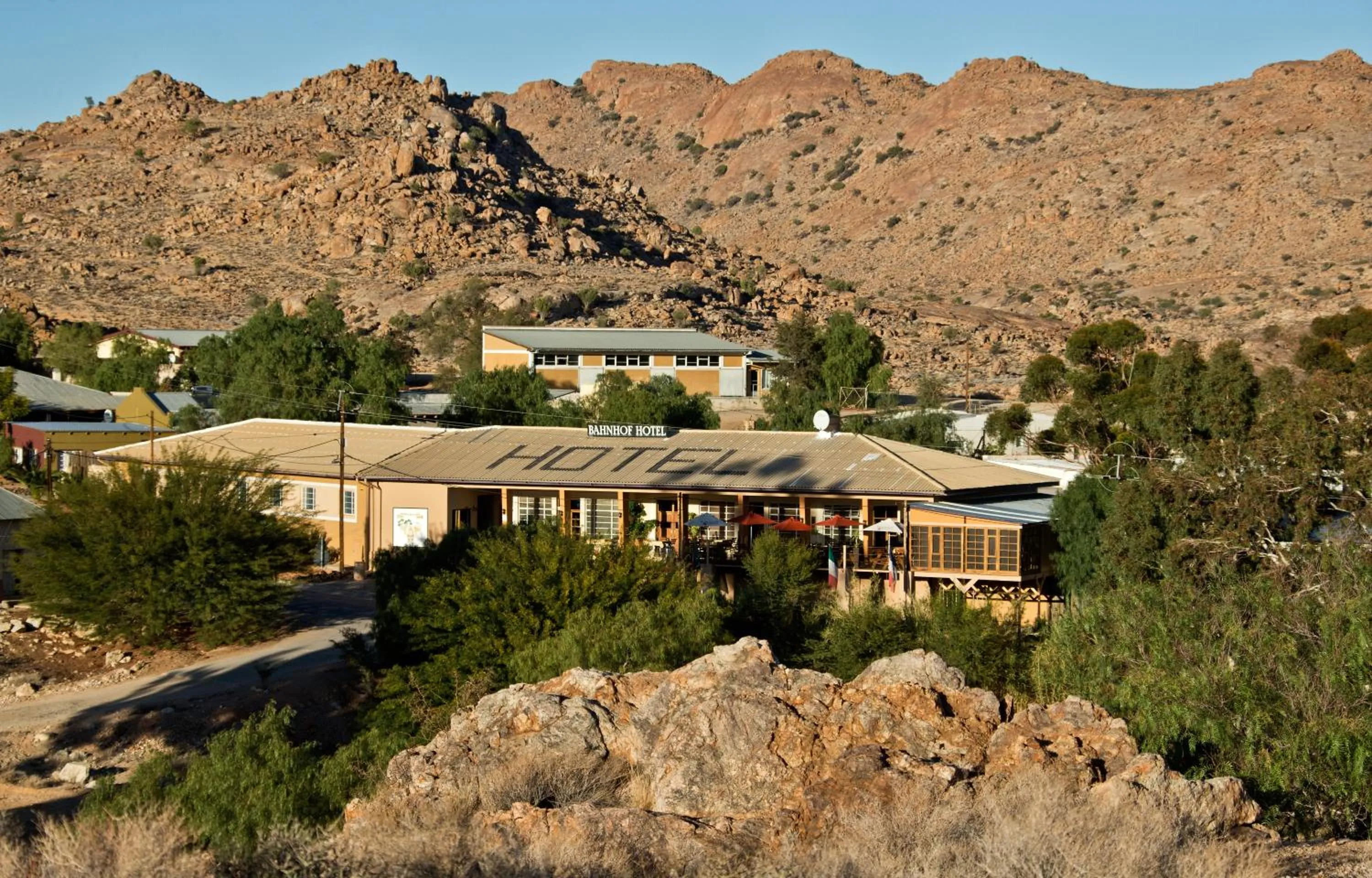 On site in Bahnhof Hotel Aus