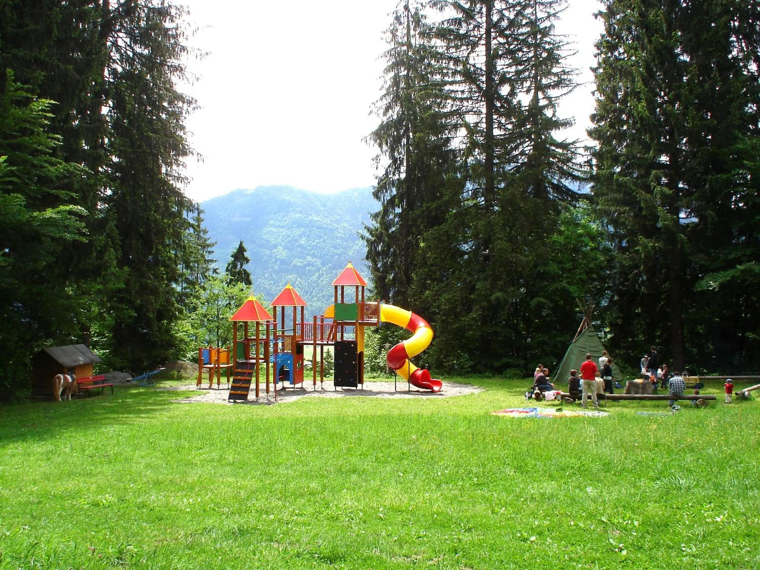Children play ground in nawu apartments & Restaurant