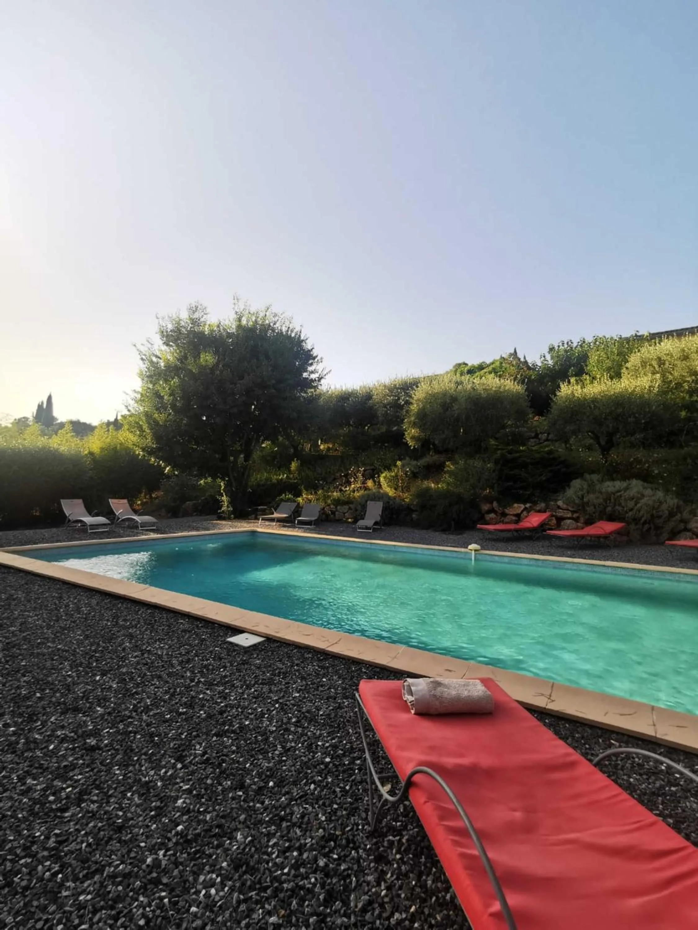 Swimming pool in Bastide Saint Bernard