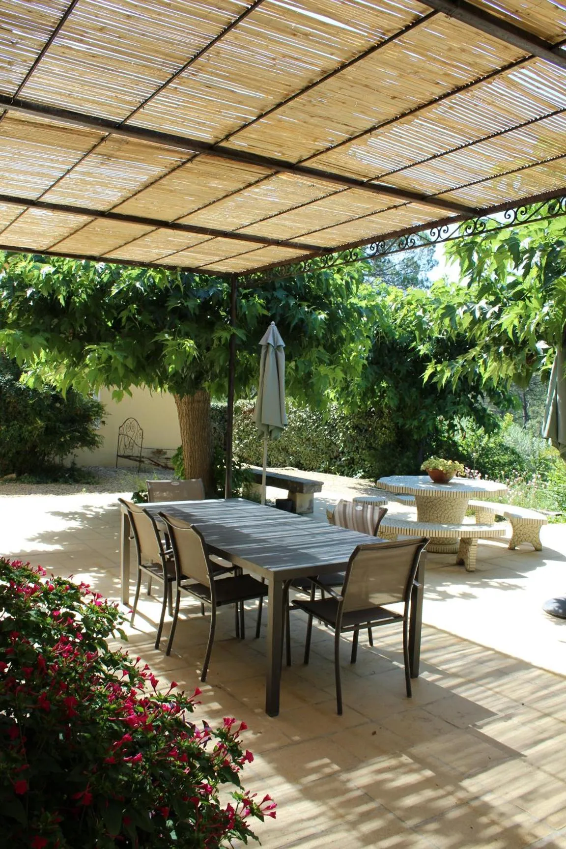 Patio in Bastide Saint Bernard