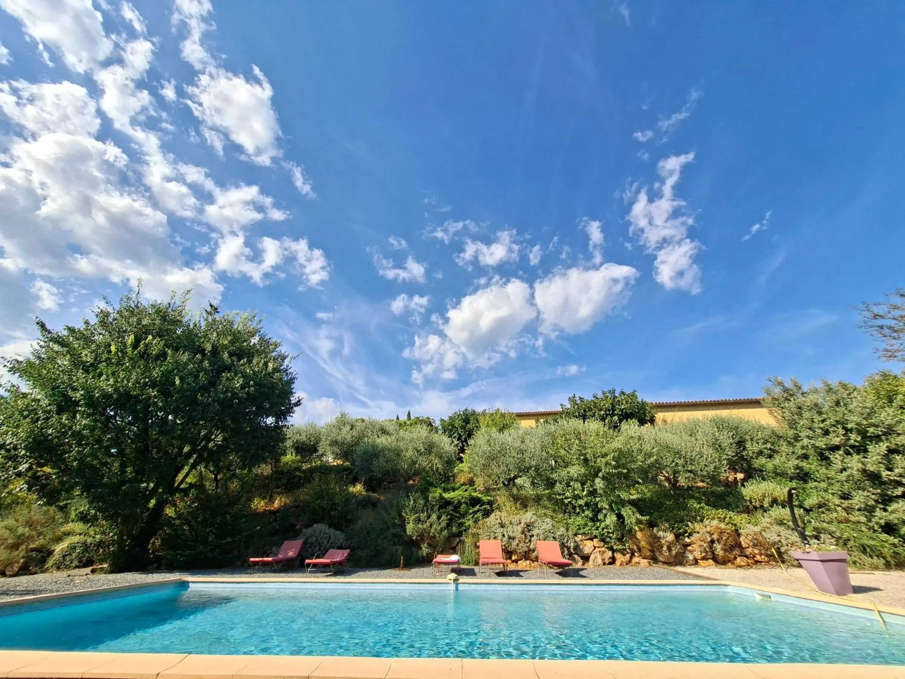 Swimming pool in Bastide Saint Bernard