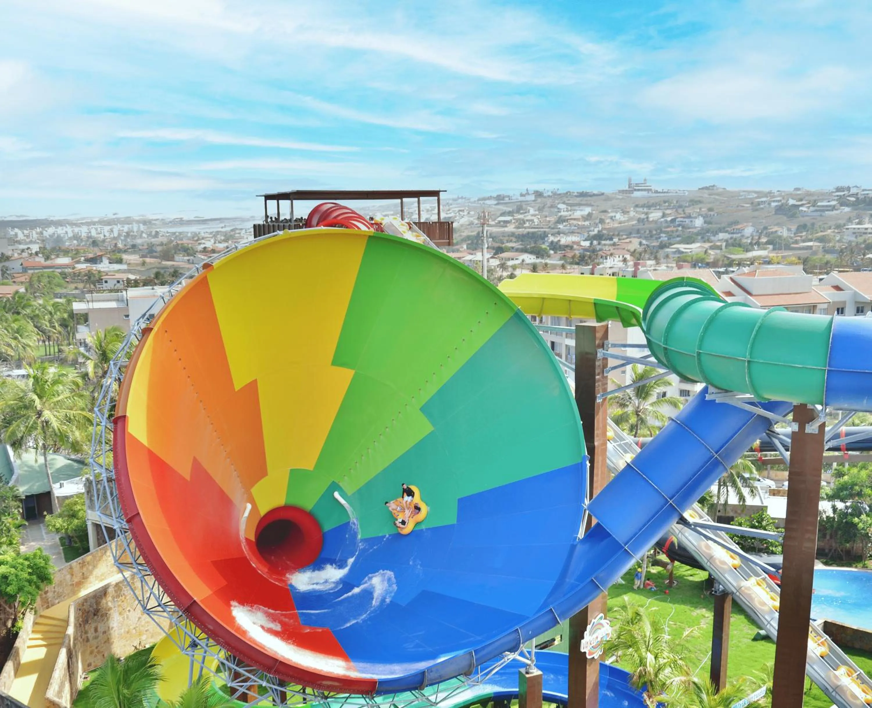 Aqua park in Beach Park Resort - Oceani