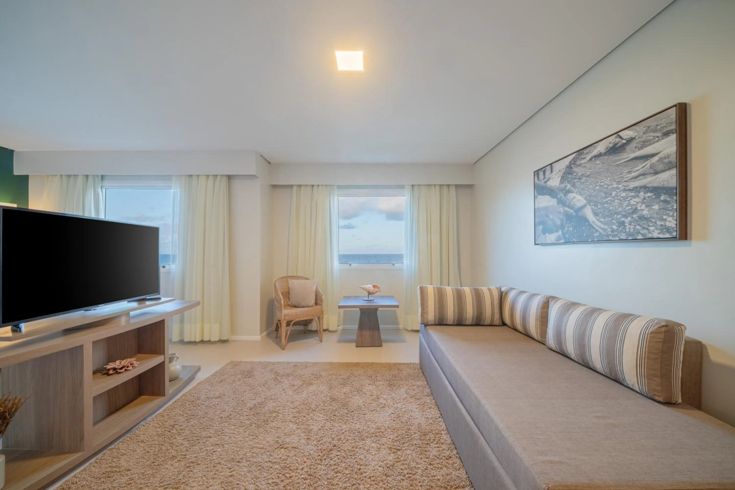 Bed in Beach Park Resort - Oceani