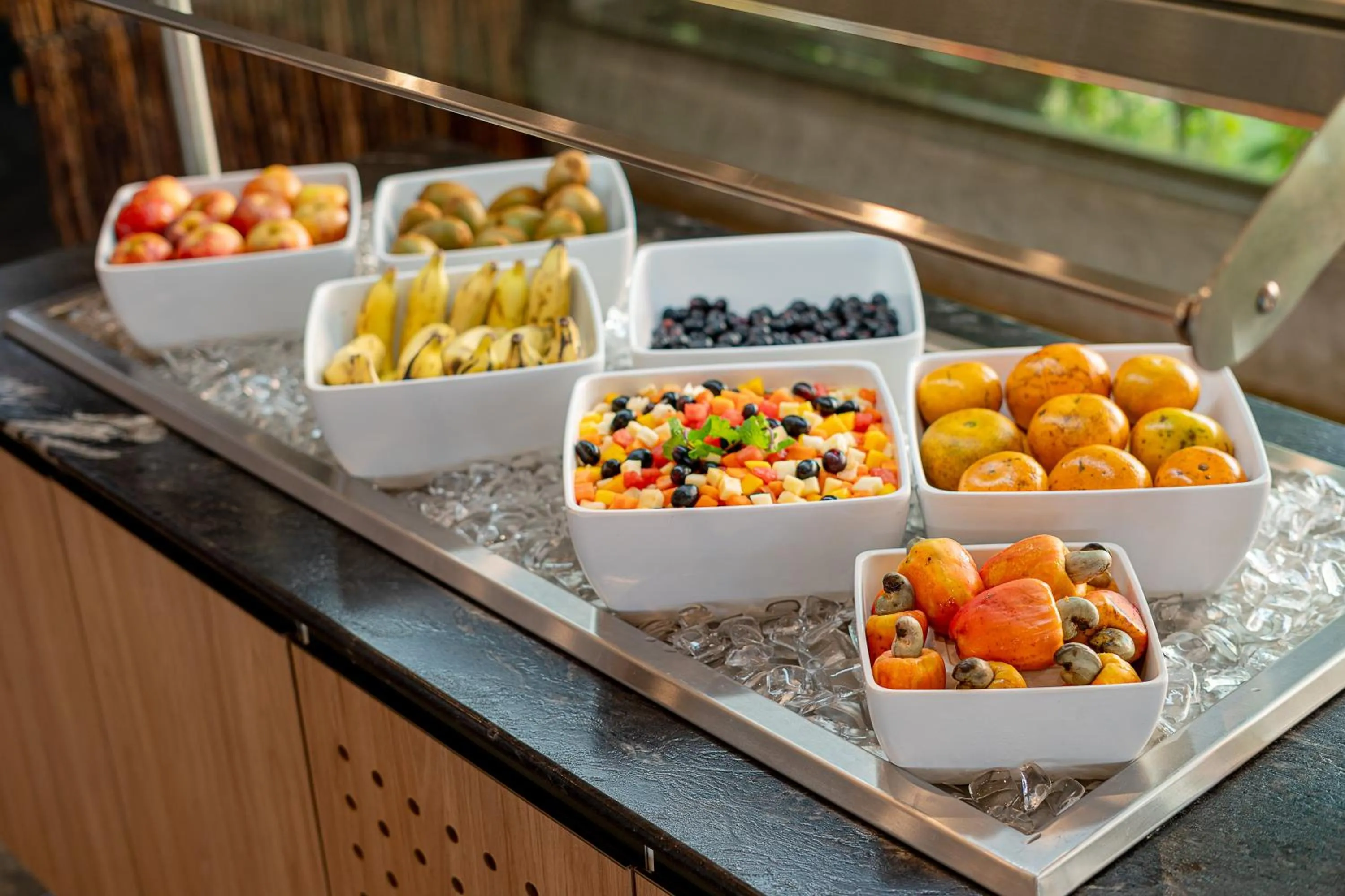 Buffet breakfast in Beach Park Resort - Oceani