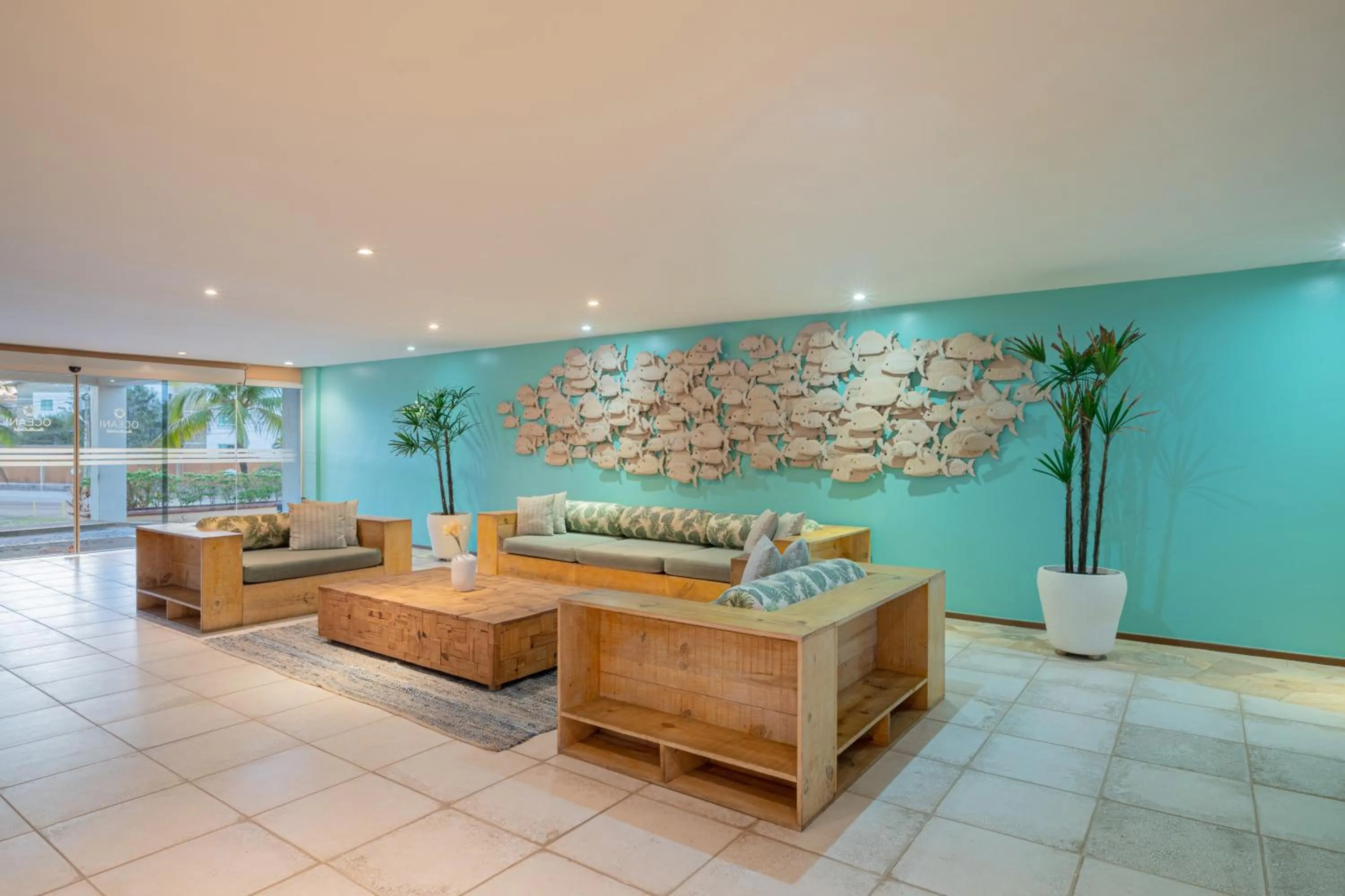 Seating area in Beach Park Resort - Oceani