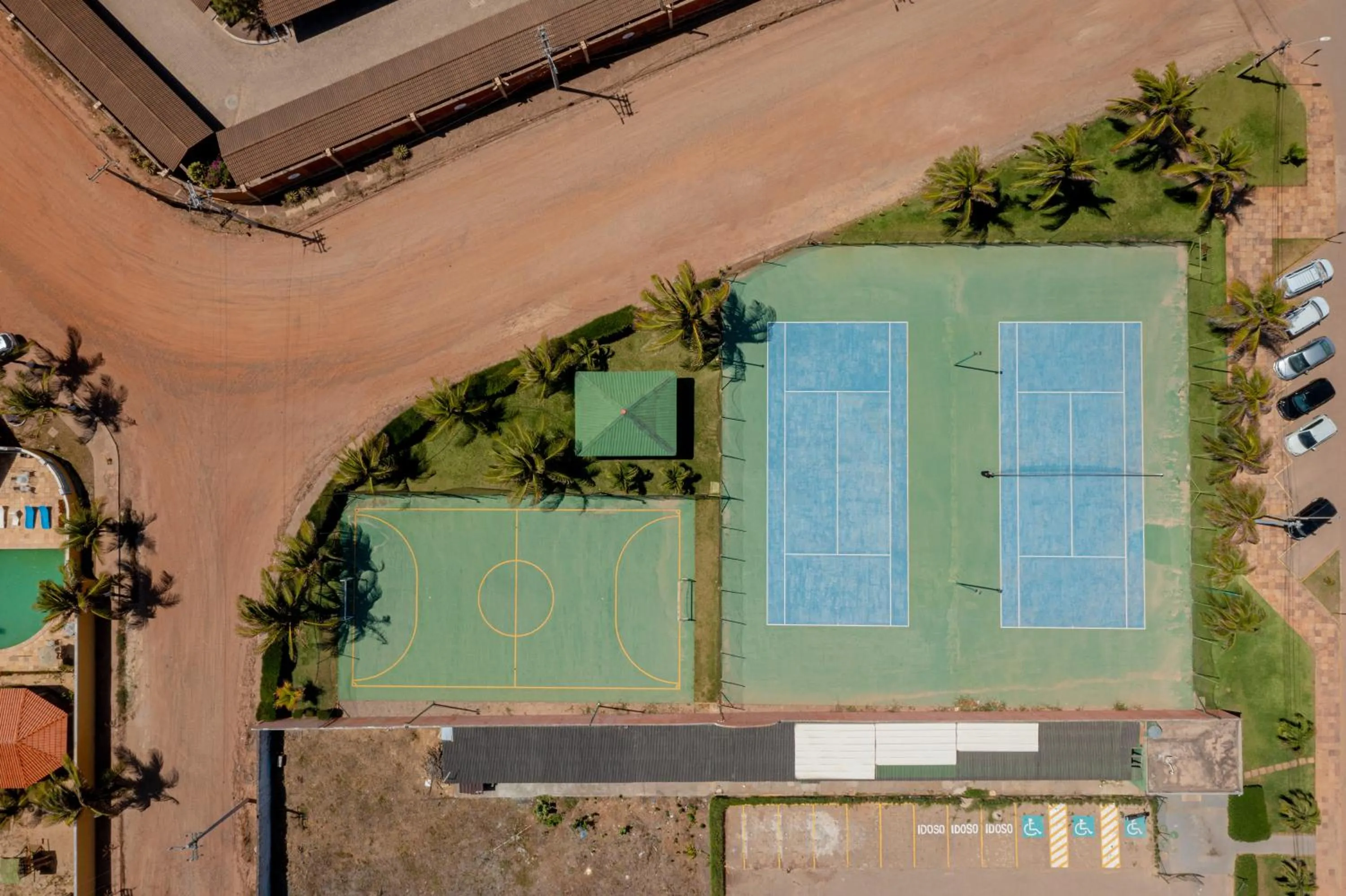 Bird's eye view in Beach Park Resort - Oceani