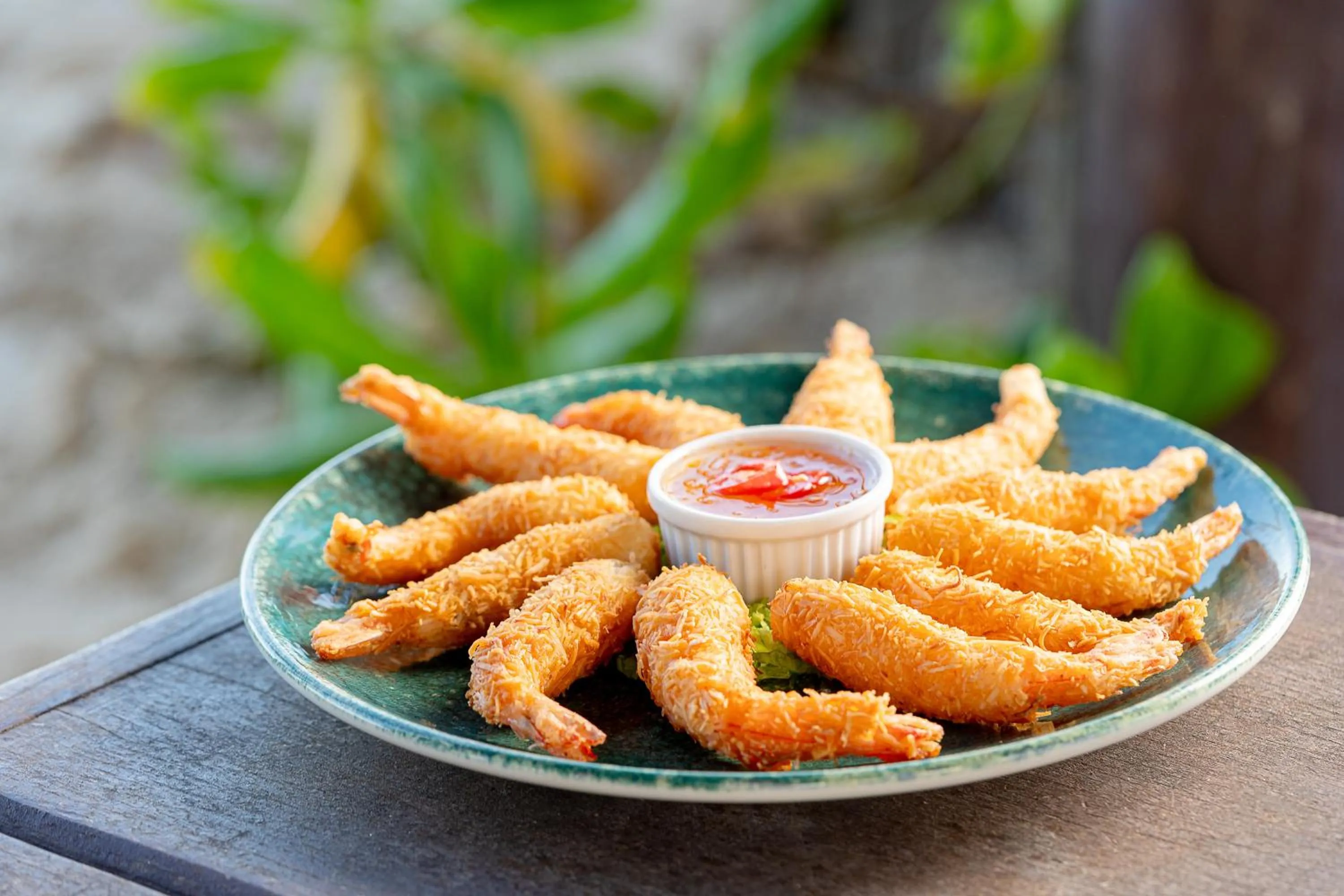 Food in Beach Park Resort - Oceani