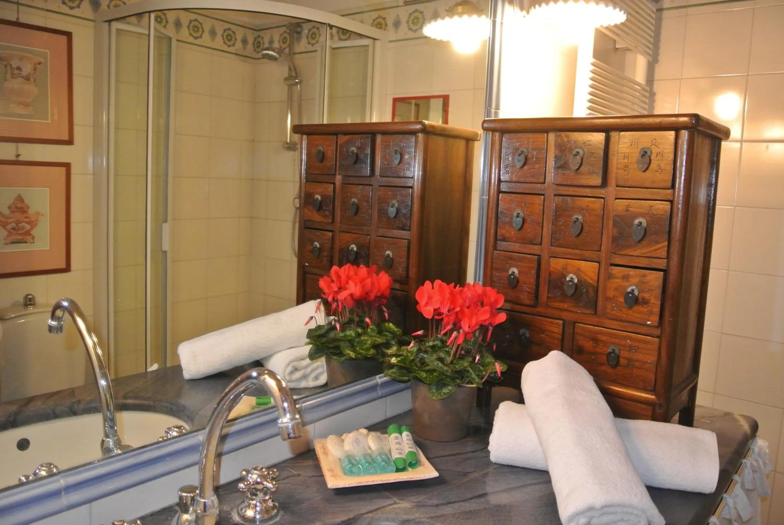 Bathroom in Appartamento Garden Palatino