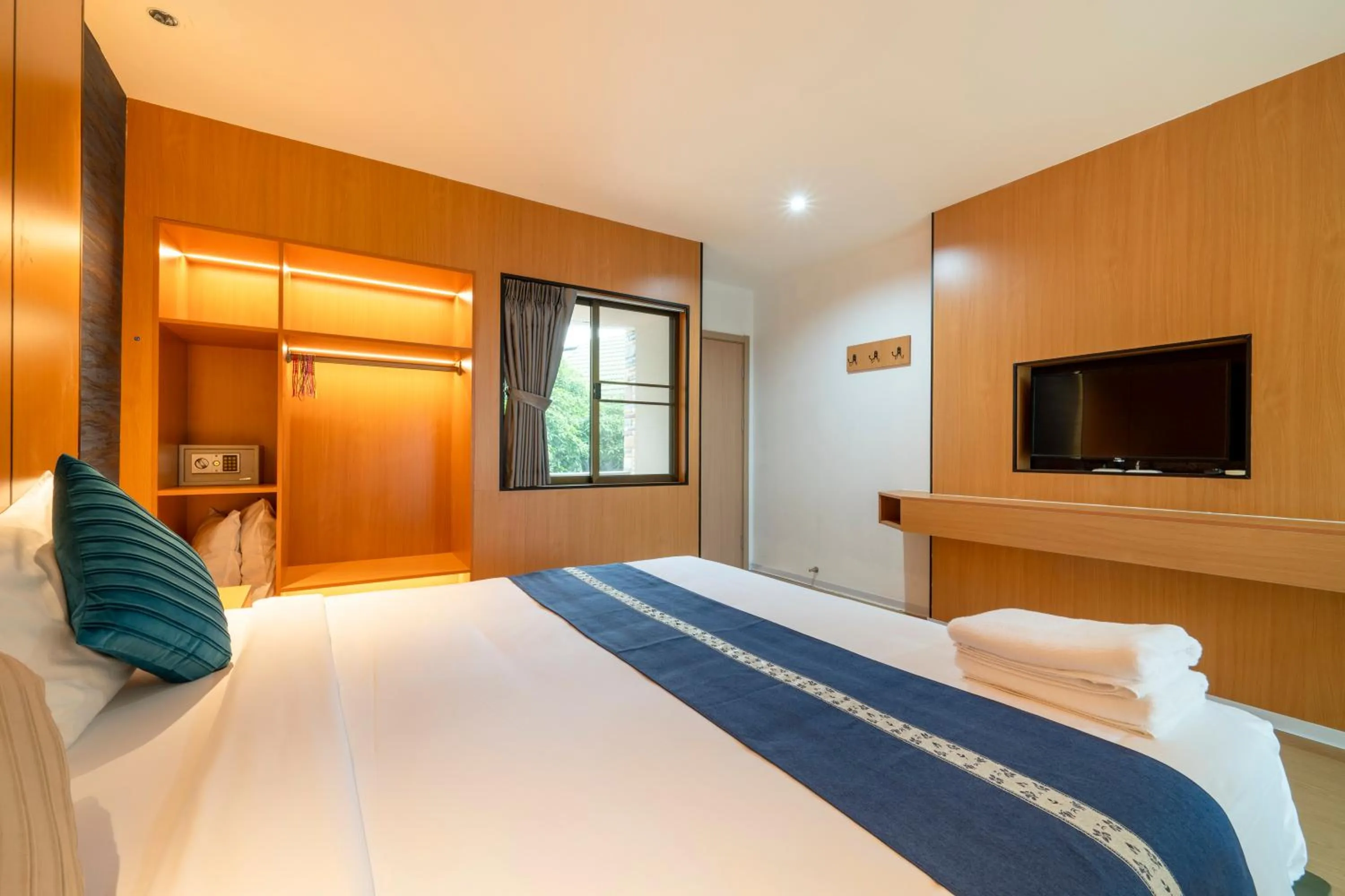 Bed in Selina Place Hotel