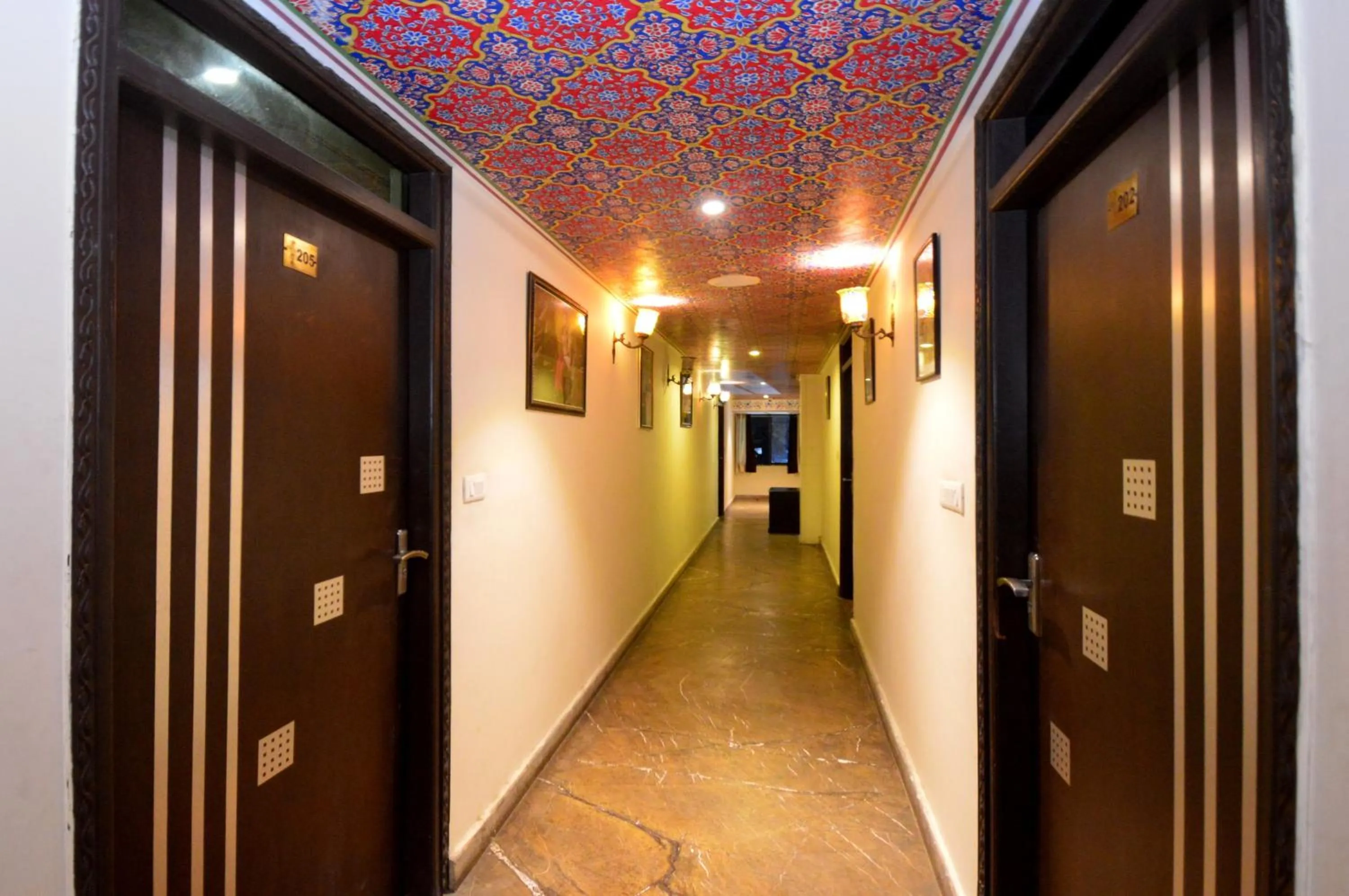 Floor plan in Hotel Surya Garh