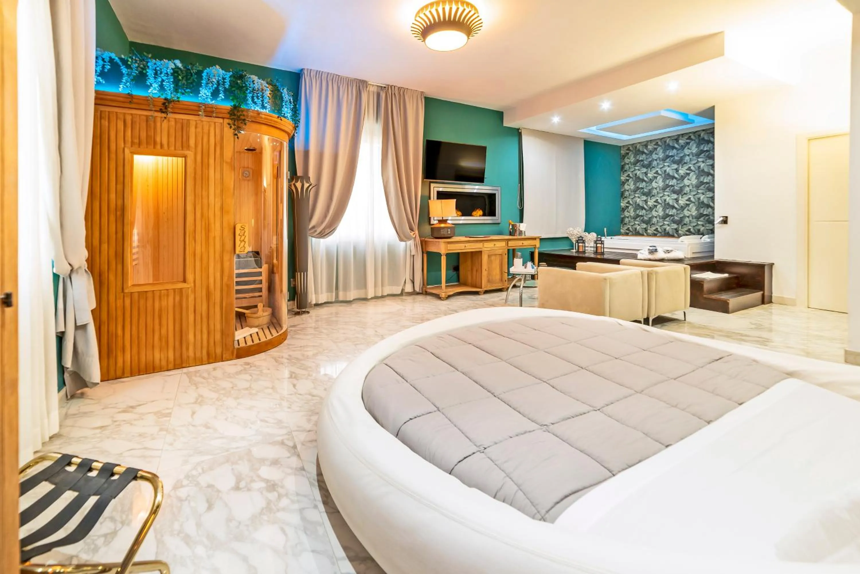 Bed in Villa Minieri Resort & SPA