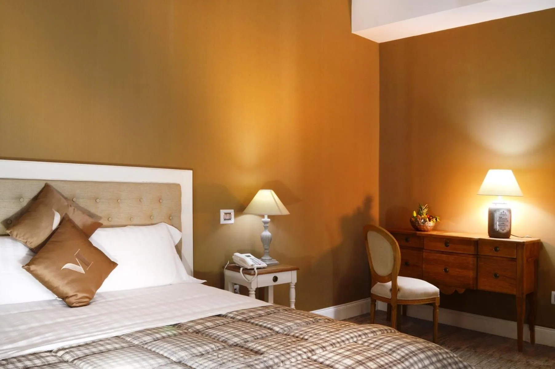 Balcony/Terrace, Bed in Villa Minieri Resort & SPA