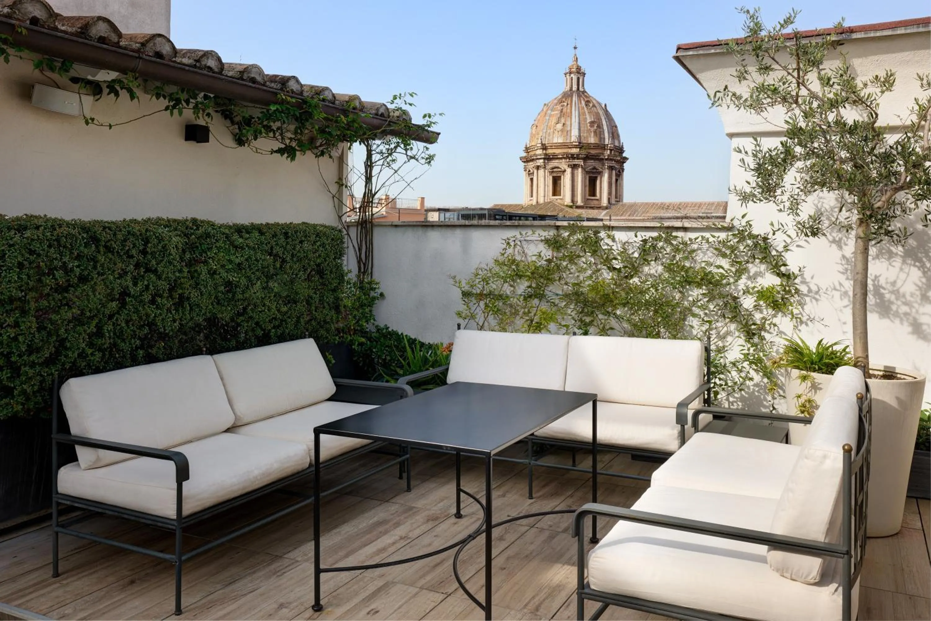 View (from property/room) in Terrace Pantheon Relais