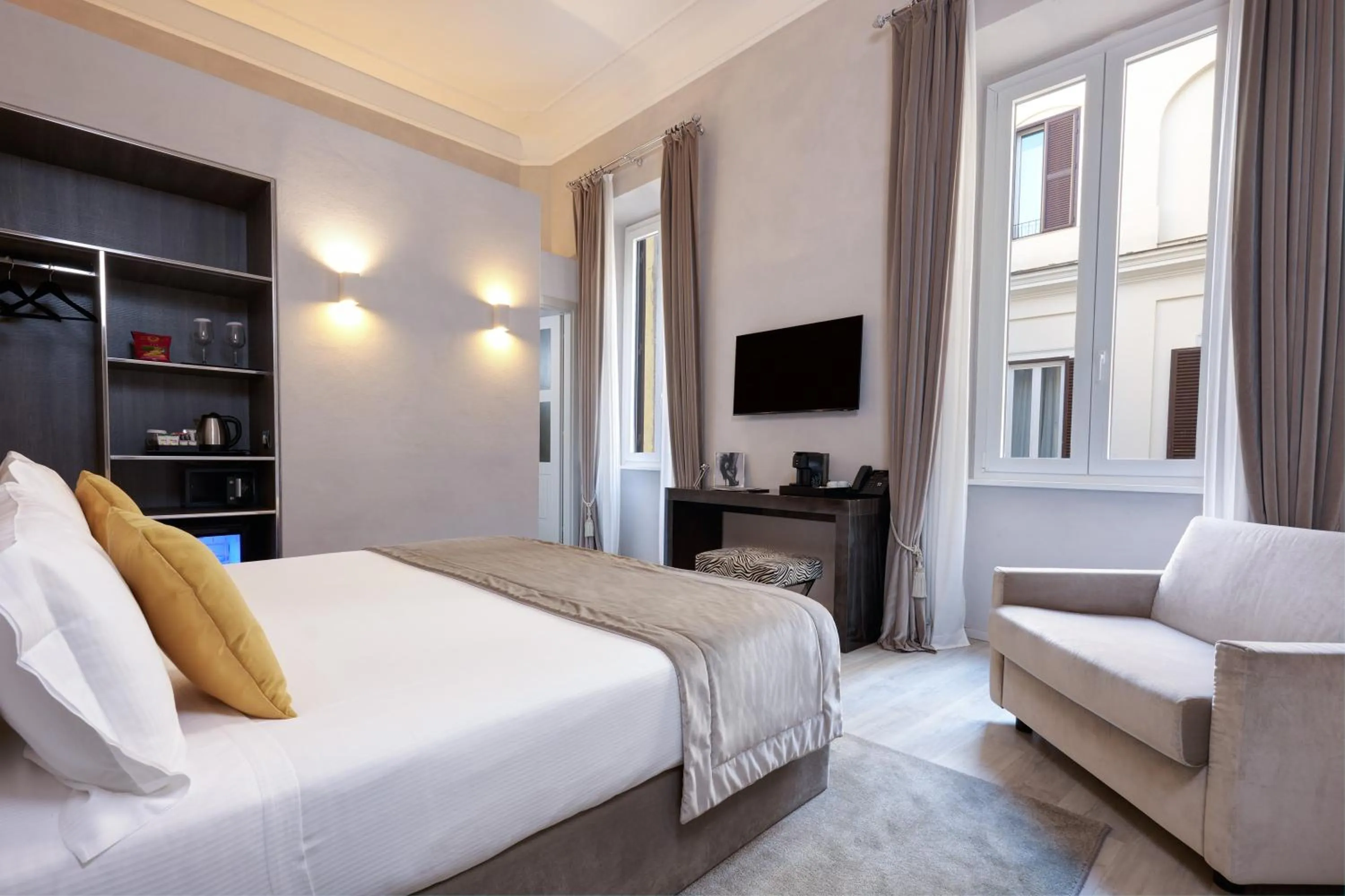 Bed in Terrace Pantheon Relais