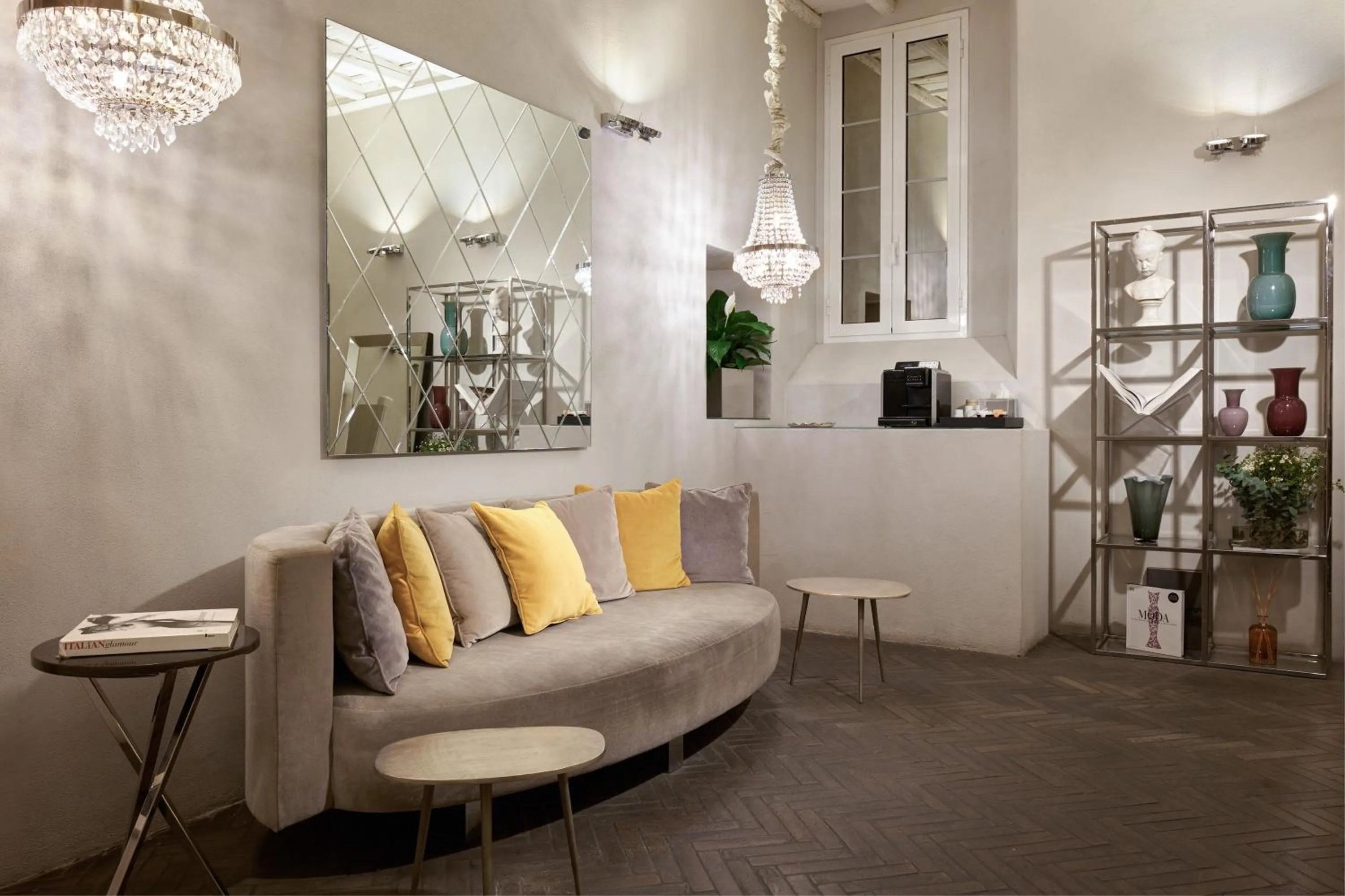 Lobby or reception in Terrace Pantheon Relais