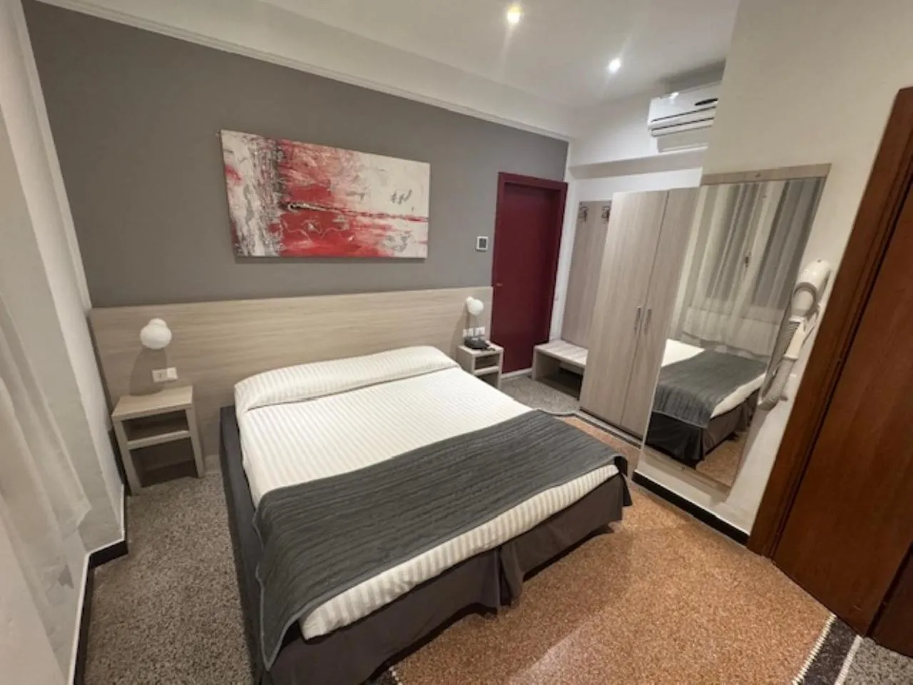 Bedroom, Bed in Hotel Ristorante Milton