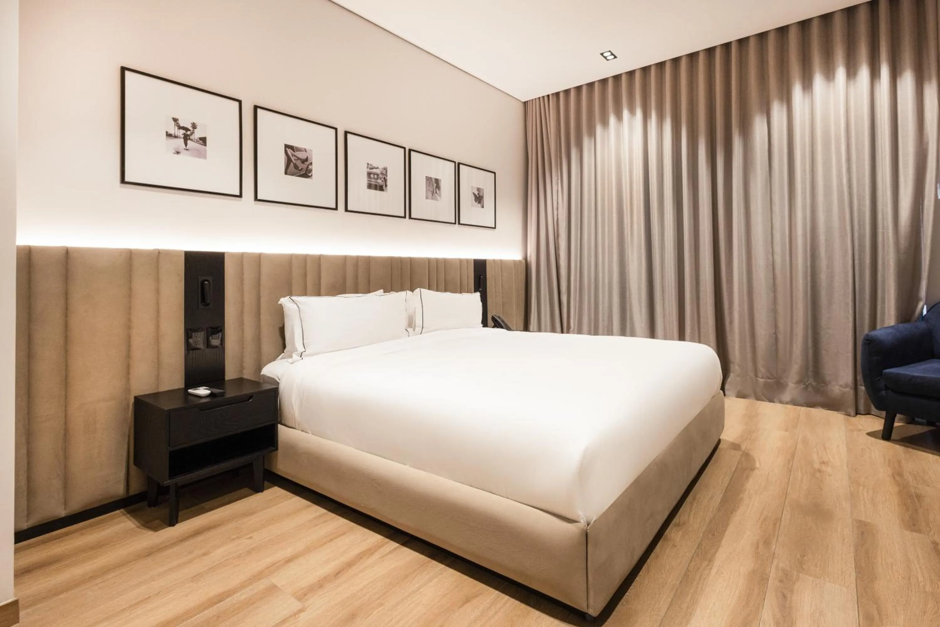 Bed in Vuestro Hotel Boutique