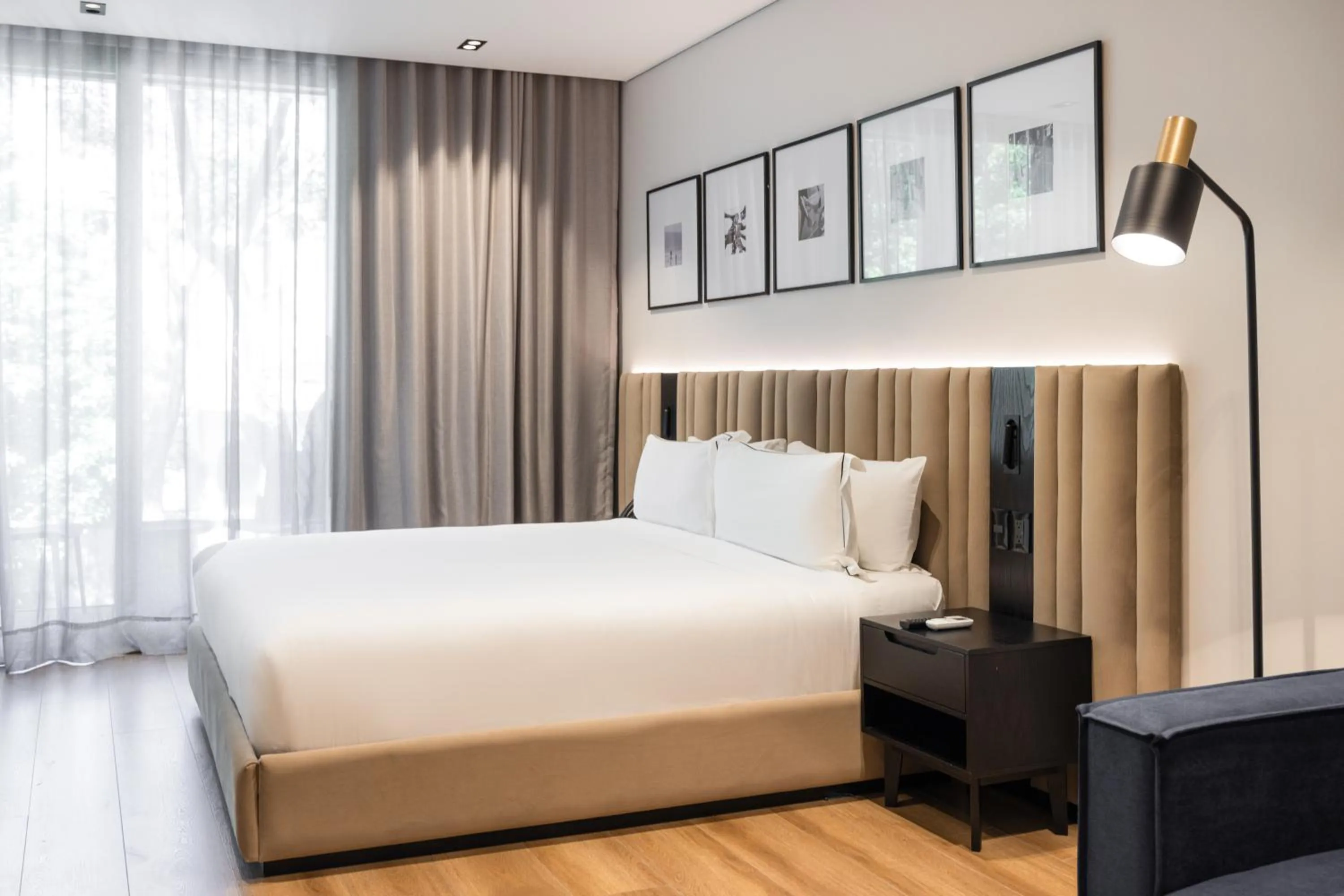 Bed in Vuestro Hotel Boutique