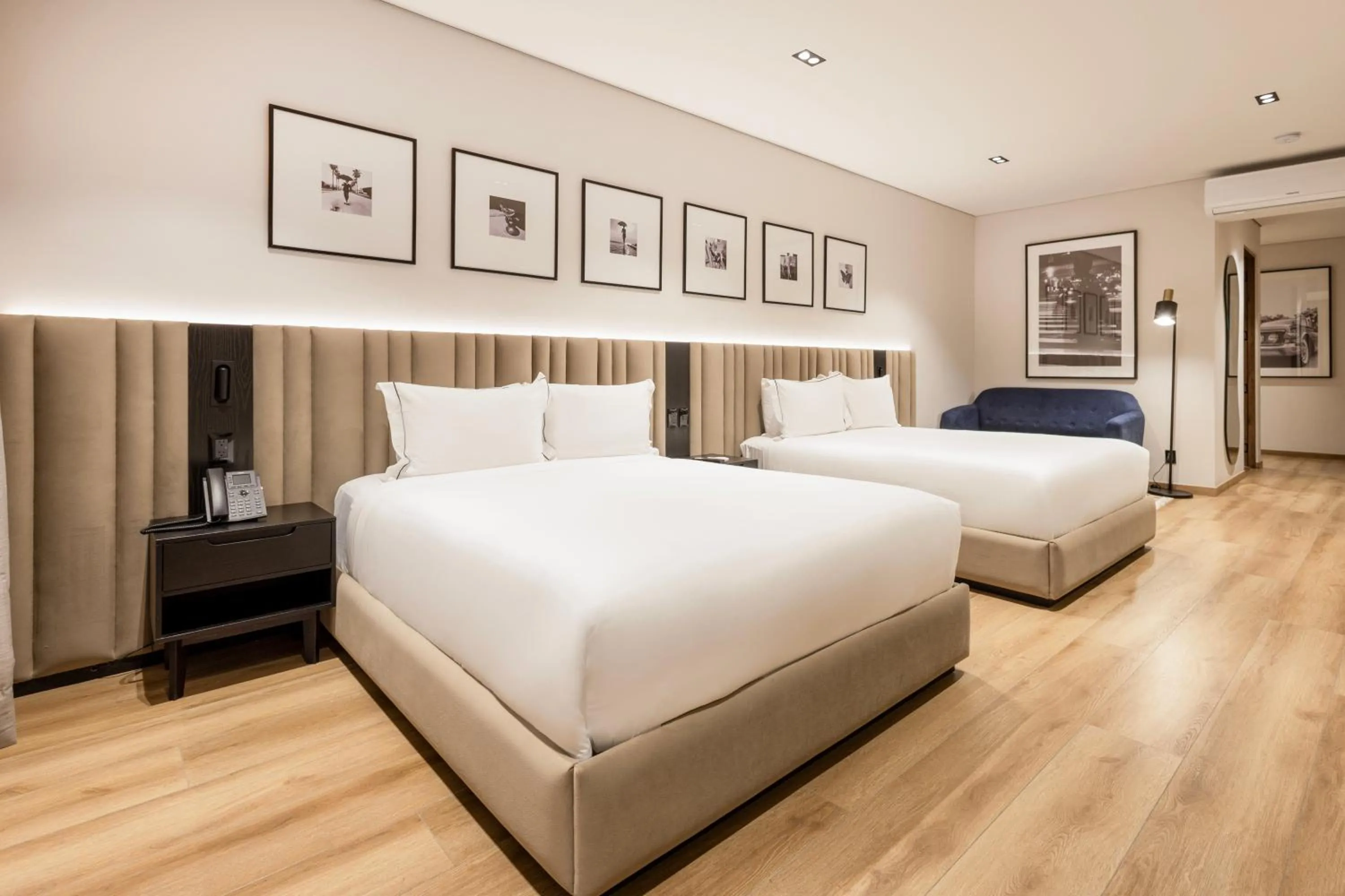 Bed in Vuestro Hotel Boutique