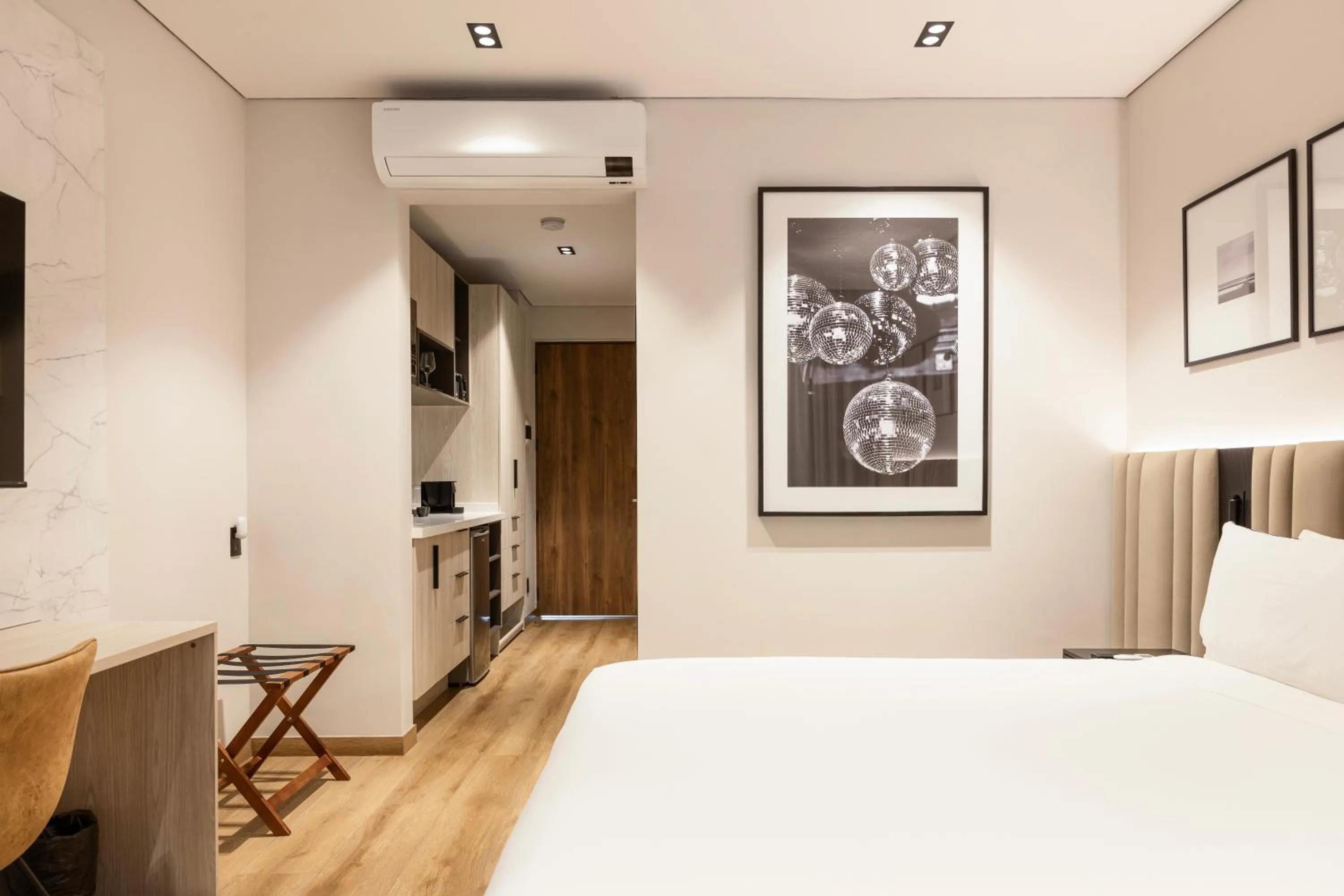 Bed in Vuestro Hotel Boutique