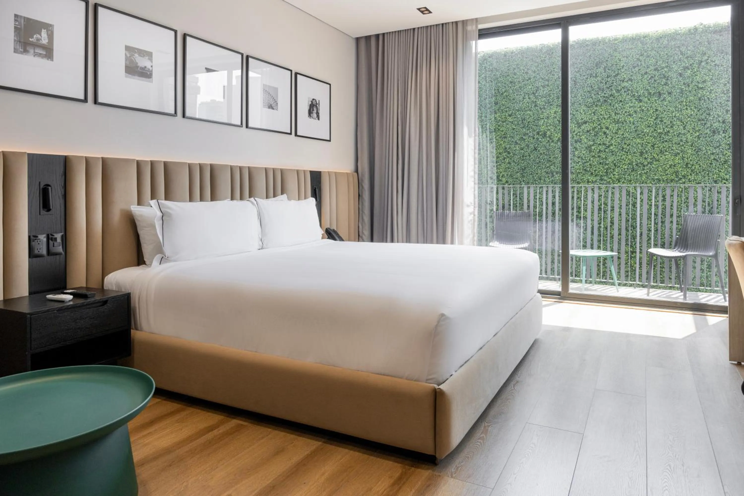 Bed in Vuestro Hotel Boutique