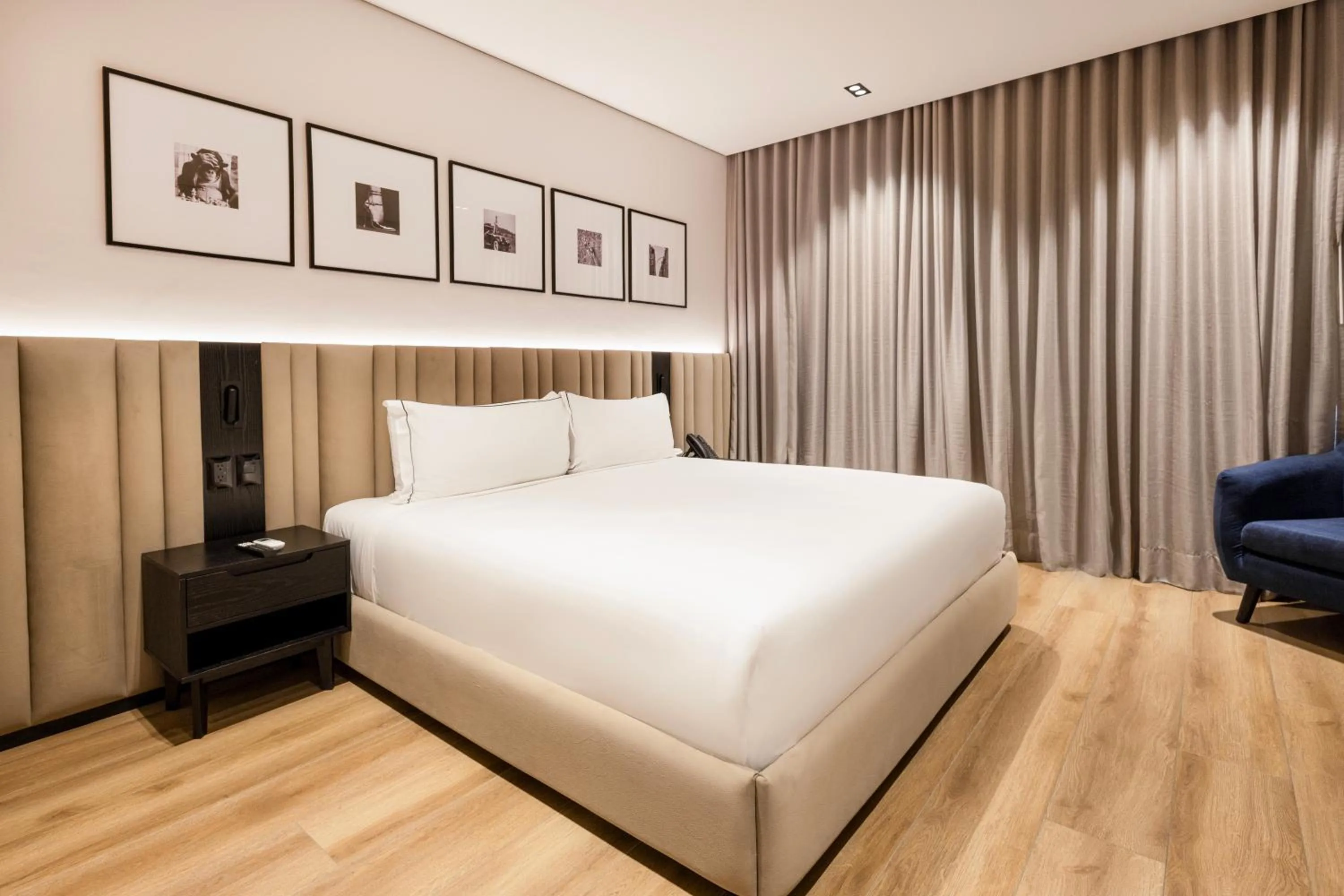 Bed in Vuestro Hotel Boutique