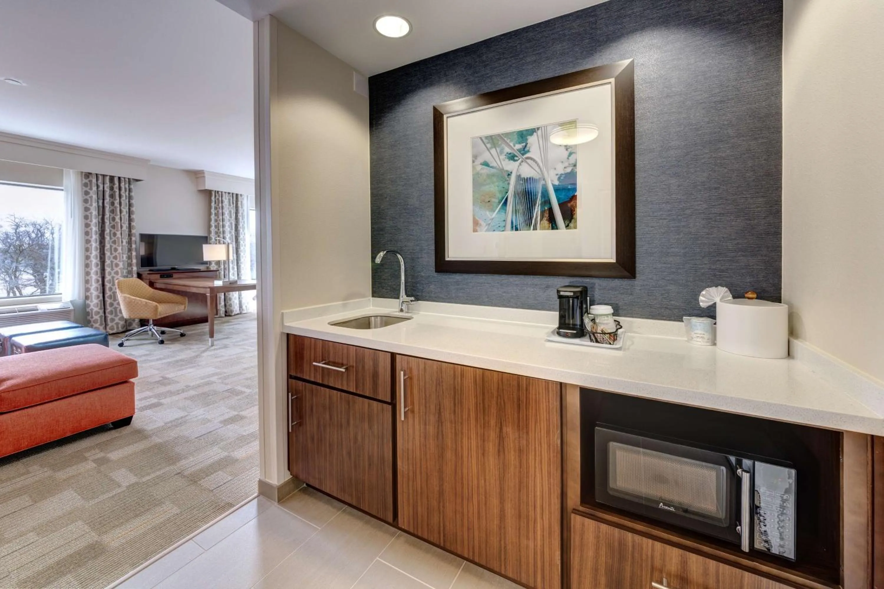 Kitchen or kitchenette in Hampton Inn & Suites Dallas/Plano-East