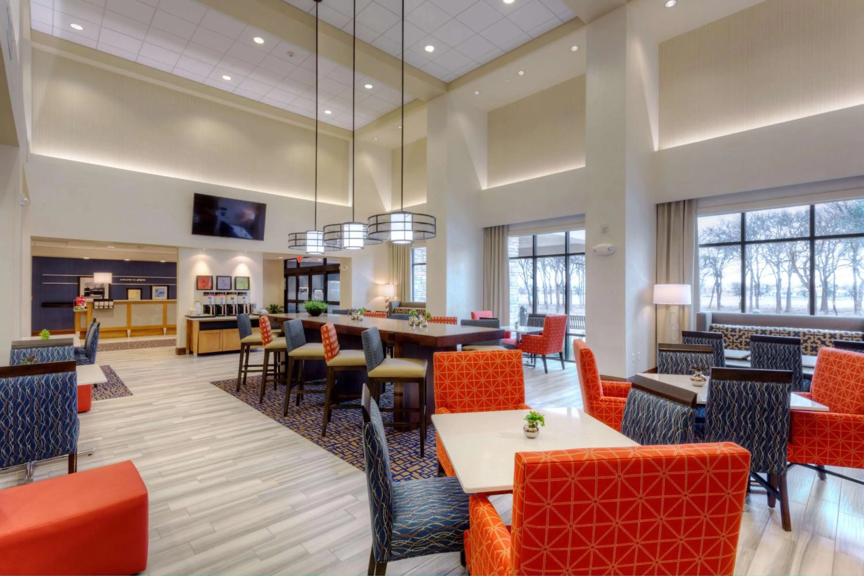 Lobby or reception in Hampton Inn & Suites Dallas/Plano-East