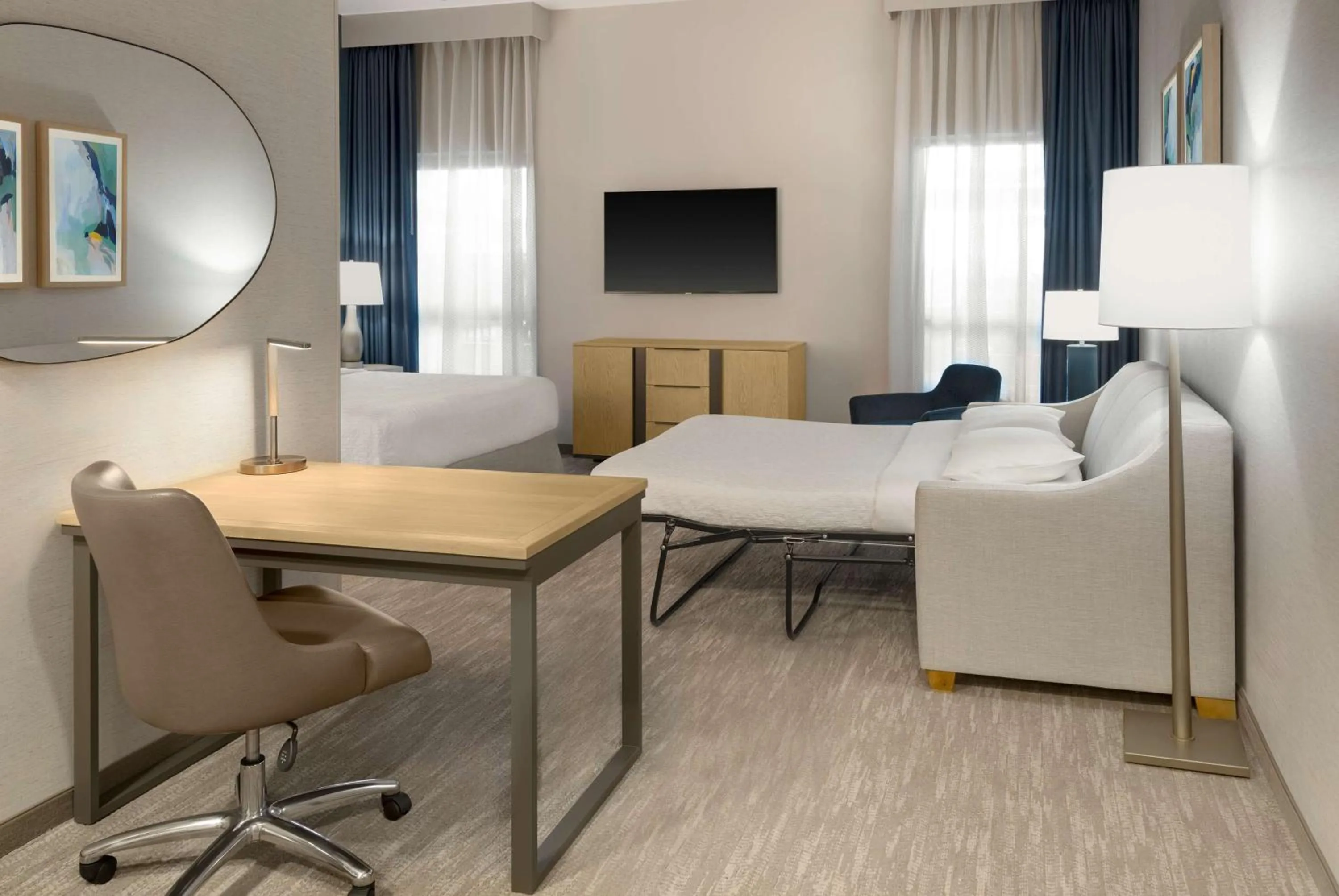 Bedroom in Homewood Suites by Hilton Palo Alto