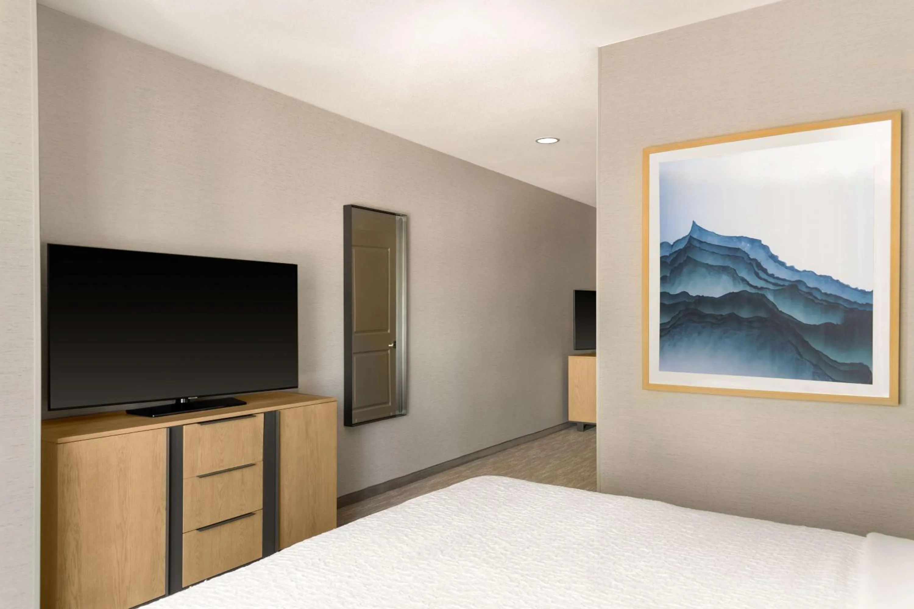 Bed in Homewood Suites by Hilton Palo Alto