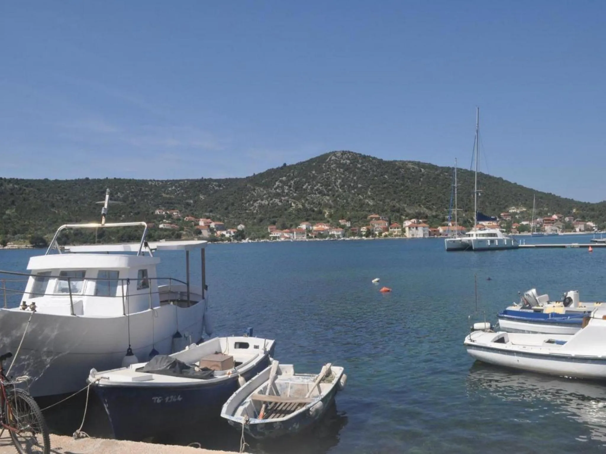 Bird's eye view in Apartments Vala