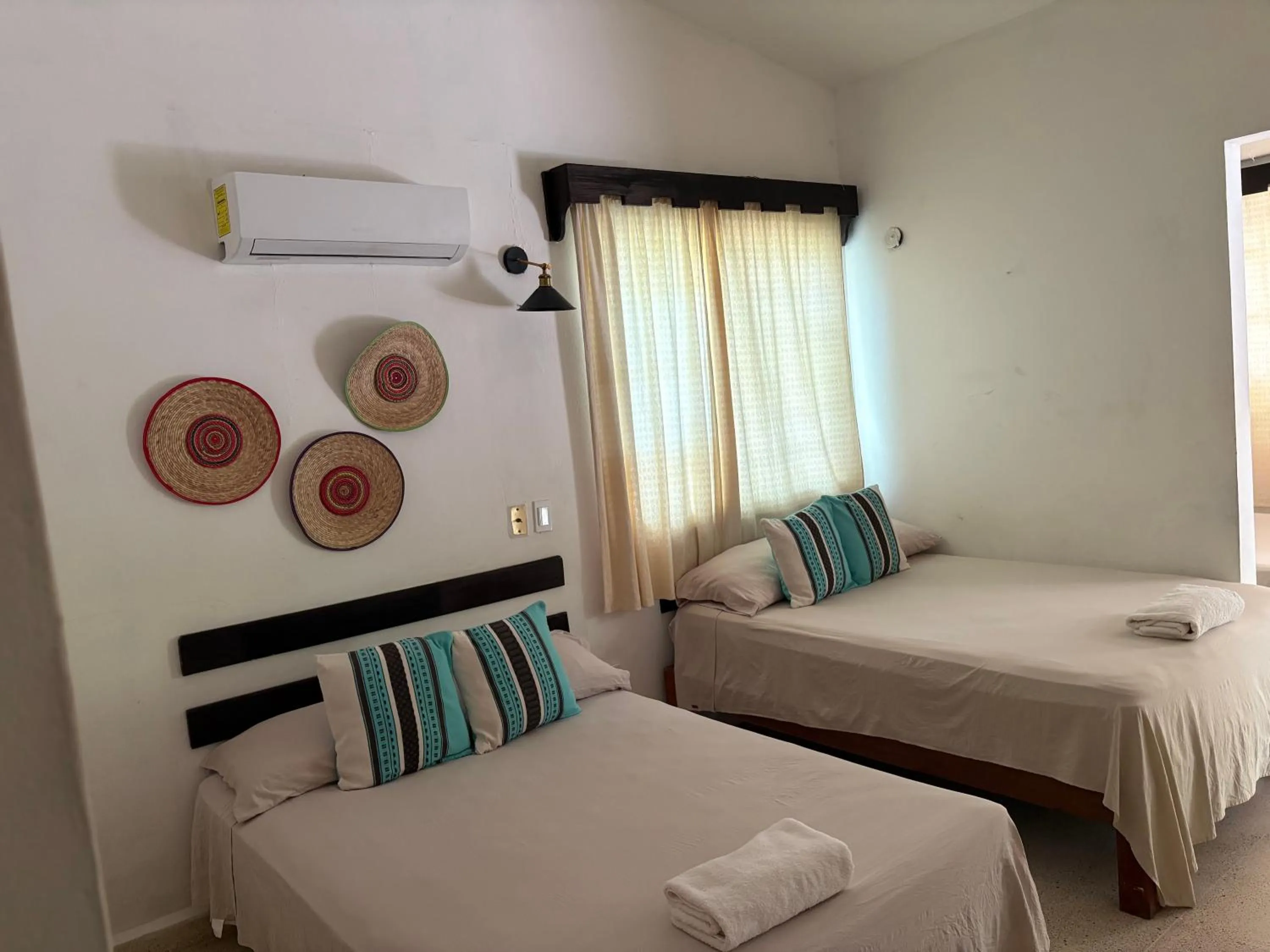 Bed in Hotel Quiloma Ranch