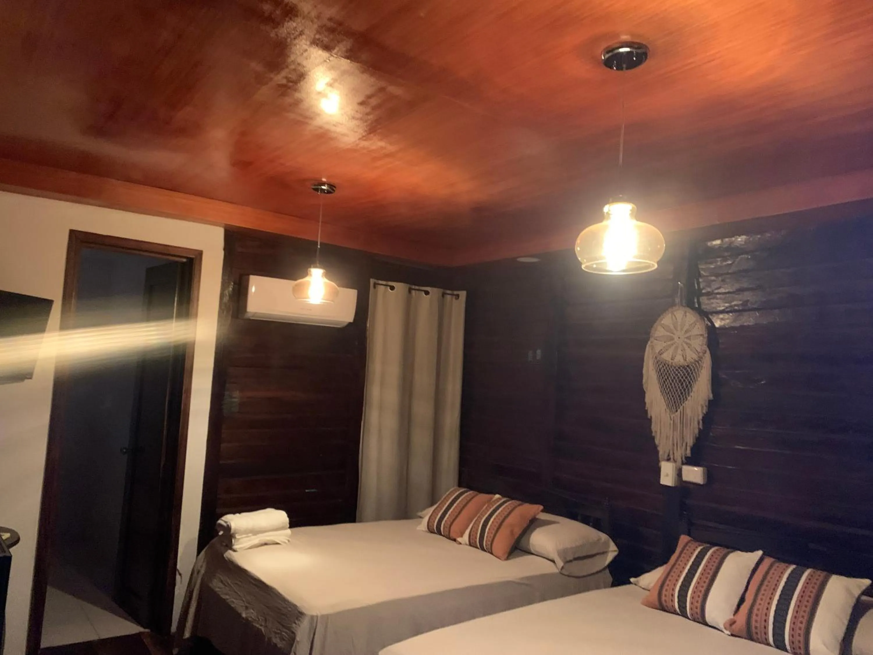 Bed in Hotel Quiloma Ranch