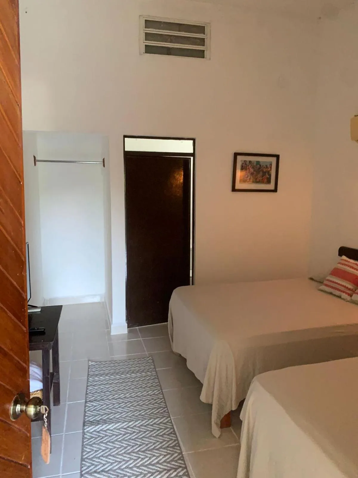 Bed in Hotel Quiloma Ranch