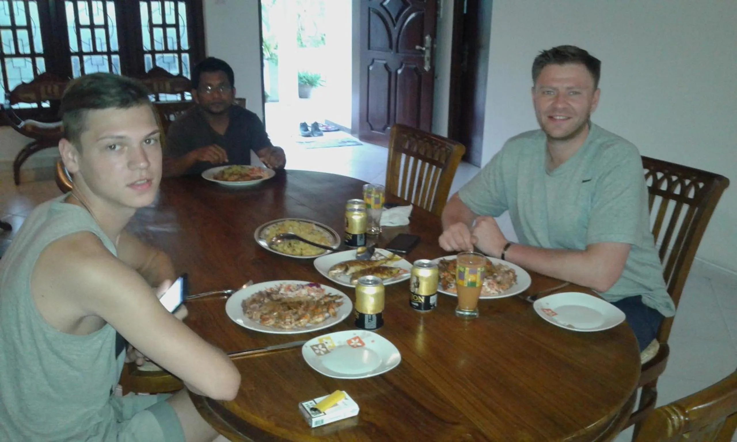 Dining area in Methira Villa