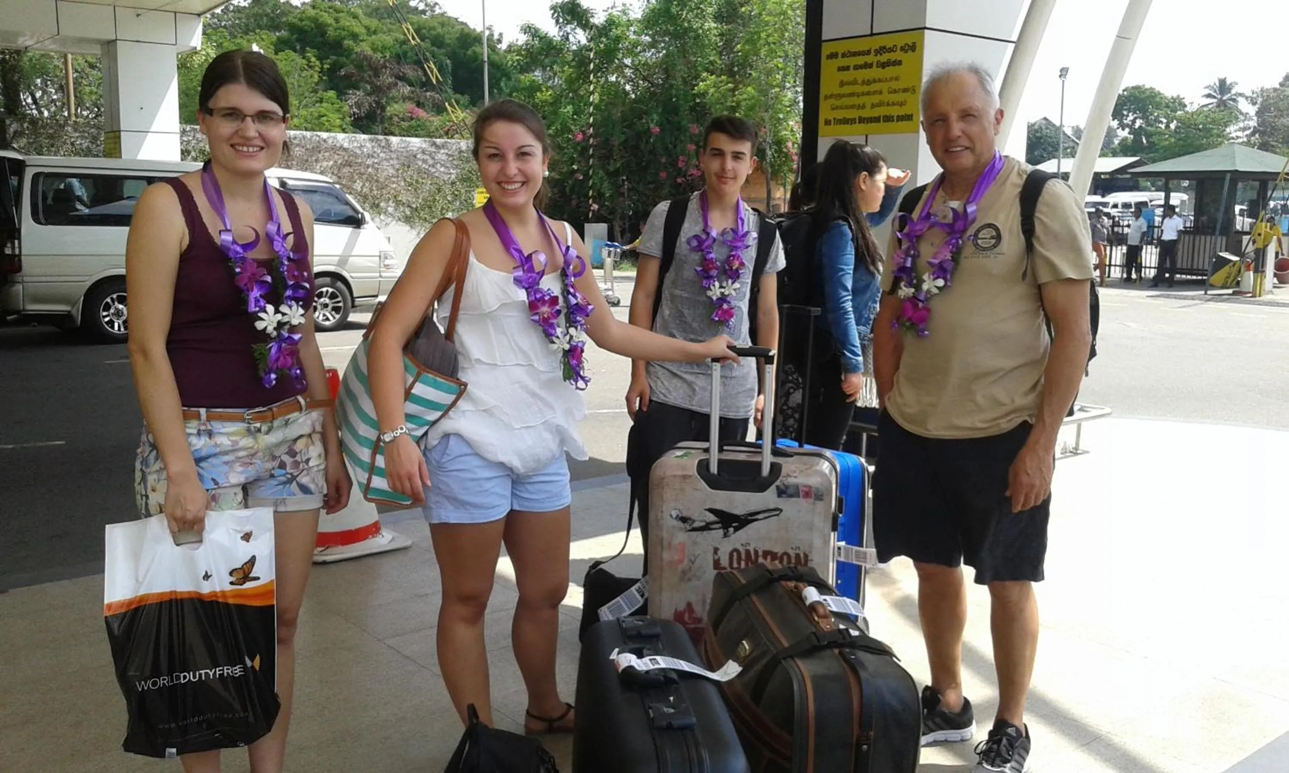 group of guests in Methira Villa