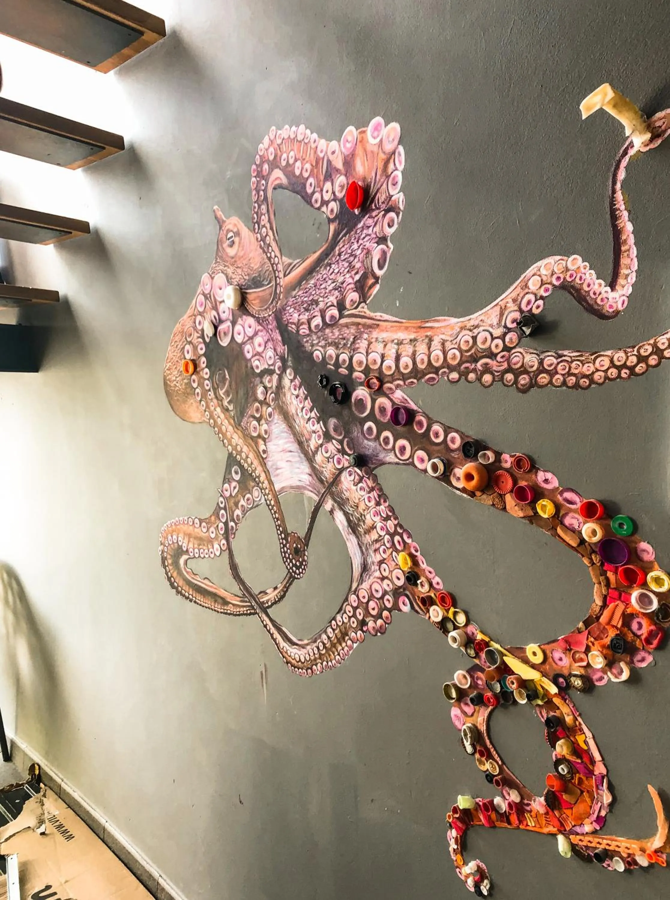 Decorative detail in HI Arrifana Destination Hostel