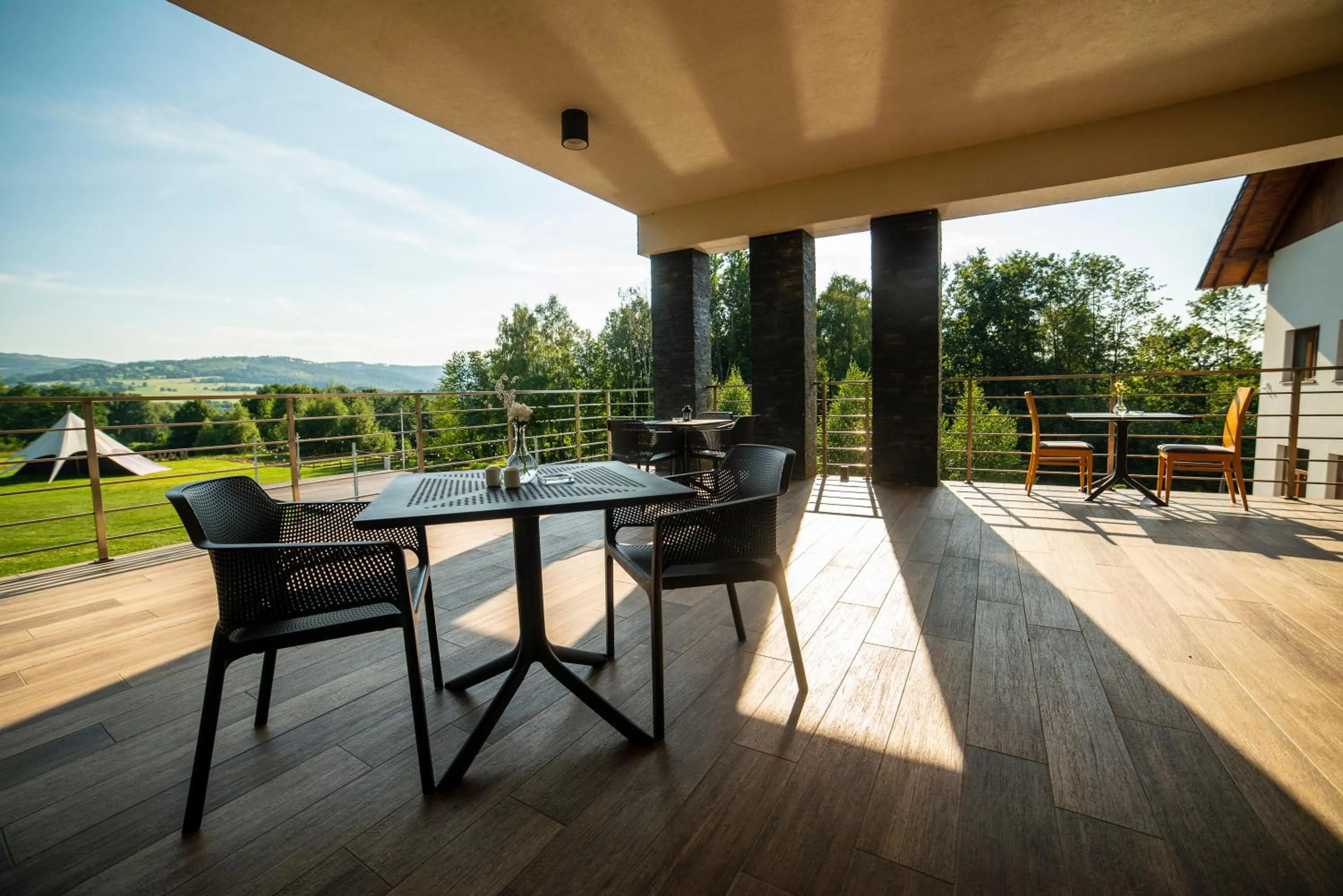 Balcony/Terrace in Aspen Prime Ski & Bike Resort - basen, sauna, jacuzzi, siłownia w cenie pobytu