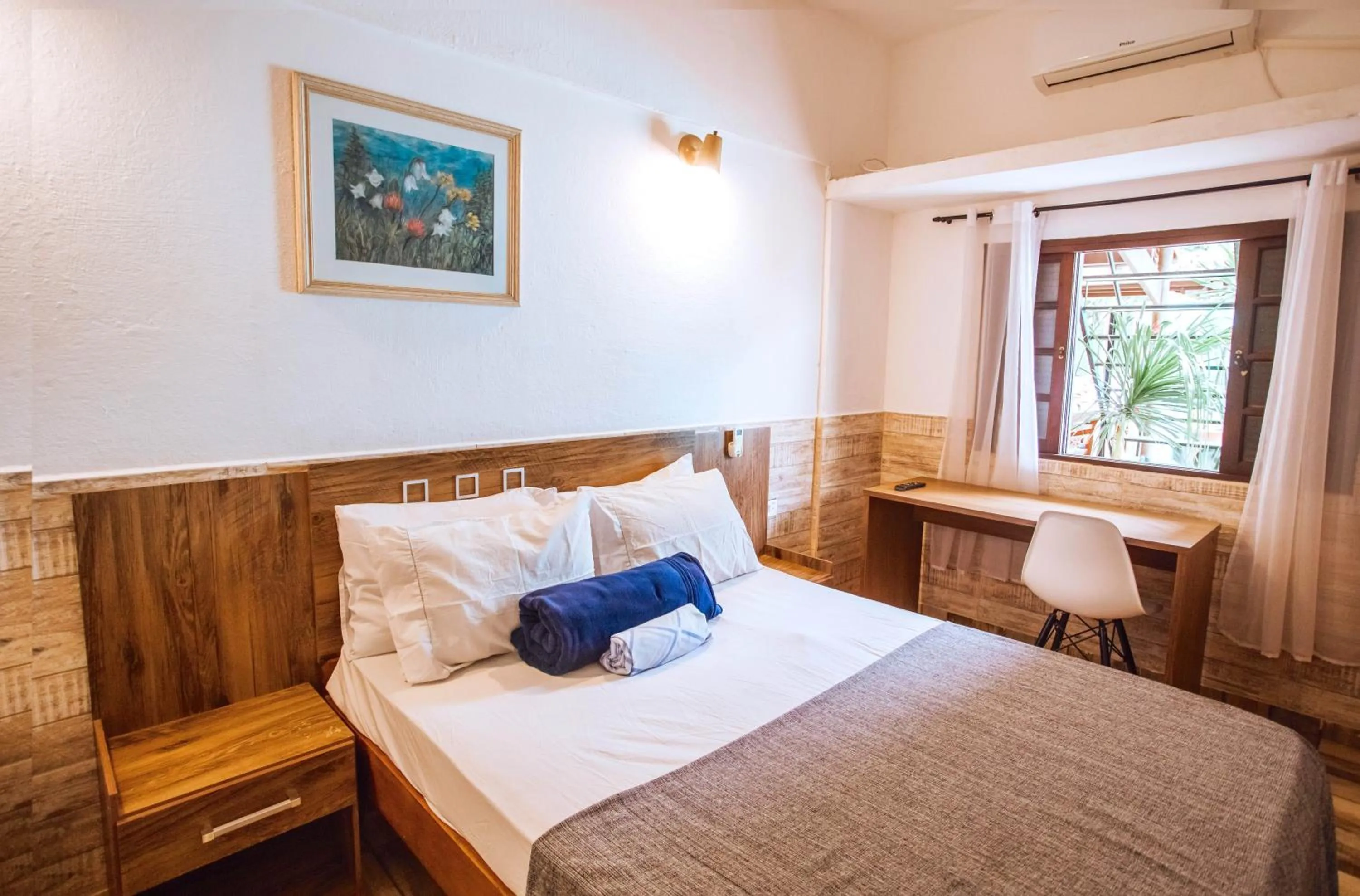 Bed in VELINN Pousada Praia do Perequê