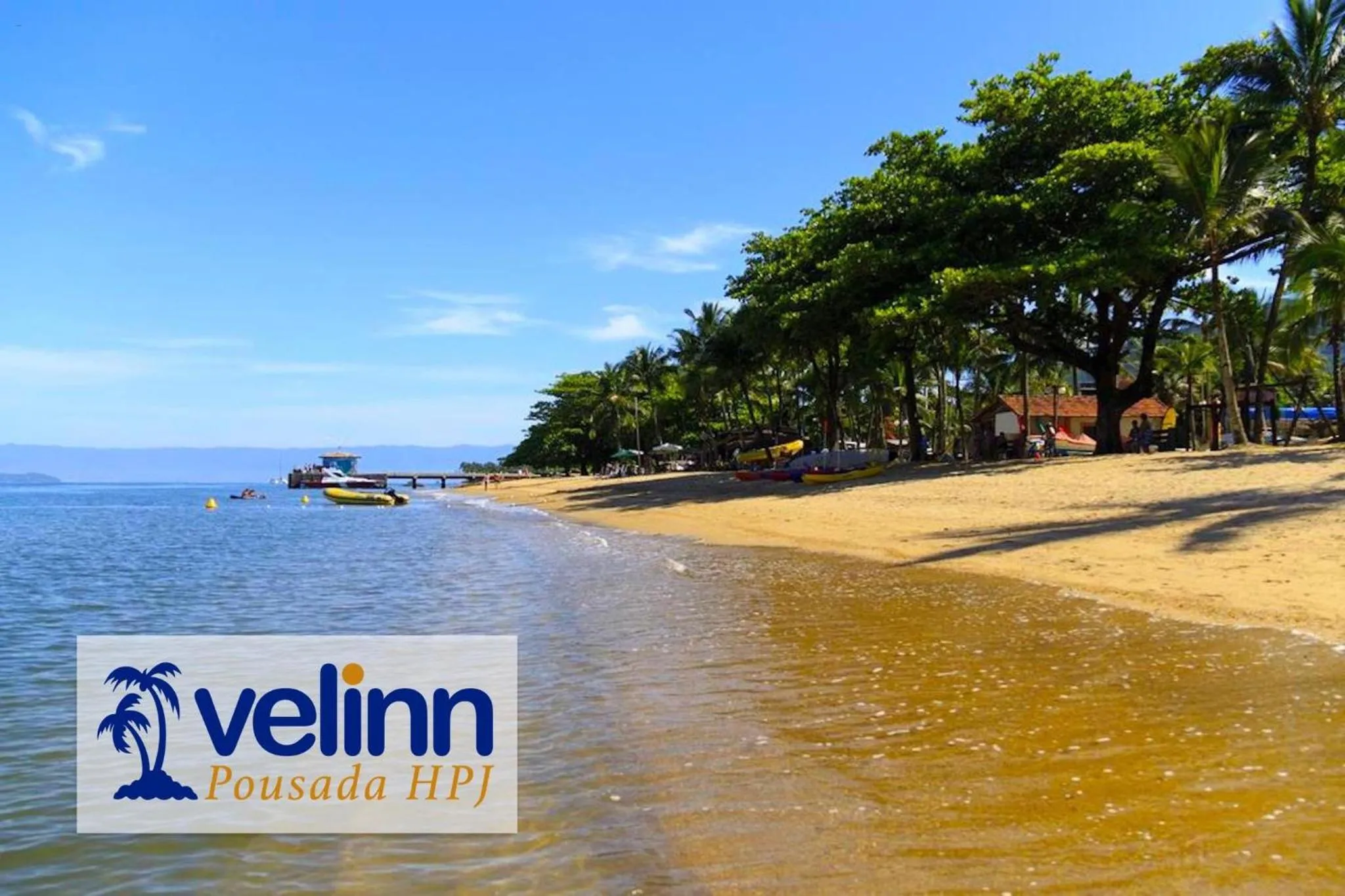 Beach in VELINN Pousada Praia do Perequê