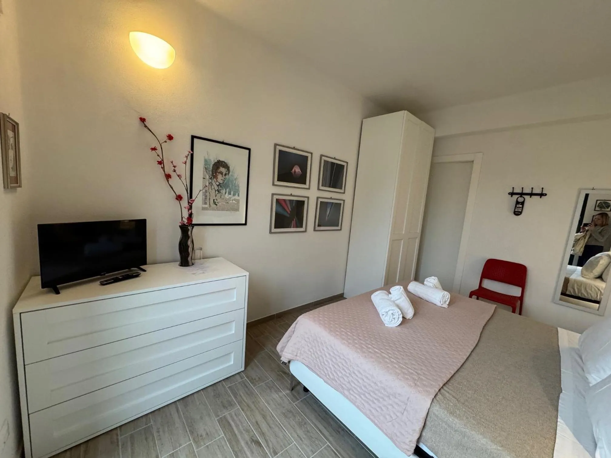 Bedroom, Bed in Albergo Tenco by Bottega