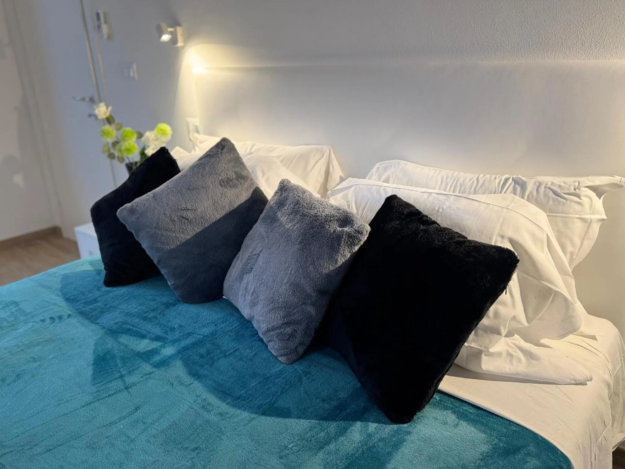 Bed in Albergo Tenco by Bottega